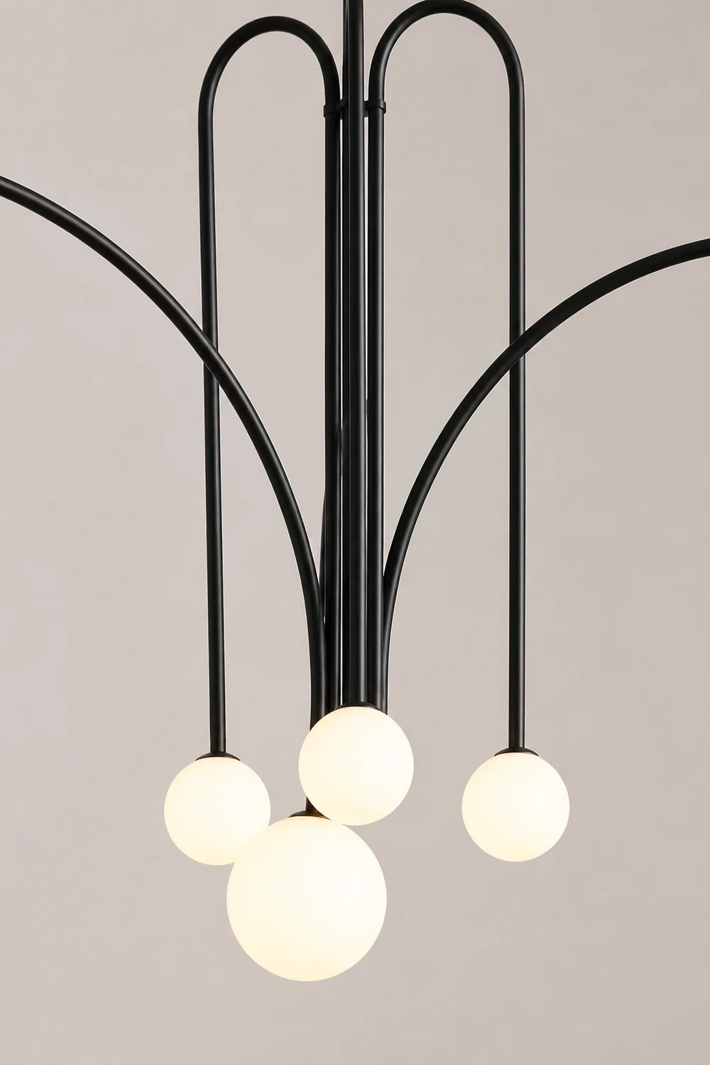 Avi Double Layer White Glass Pendant Light - Lumpaz