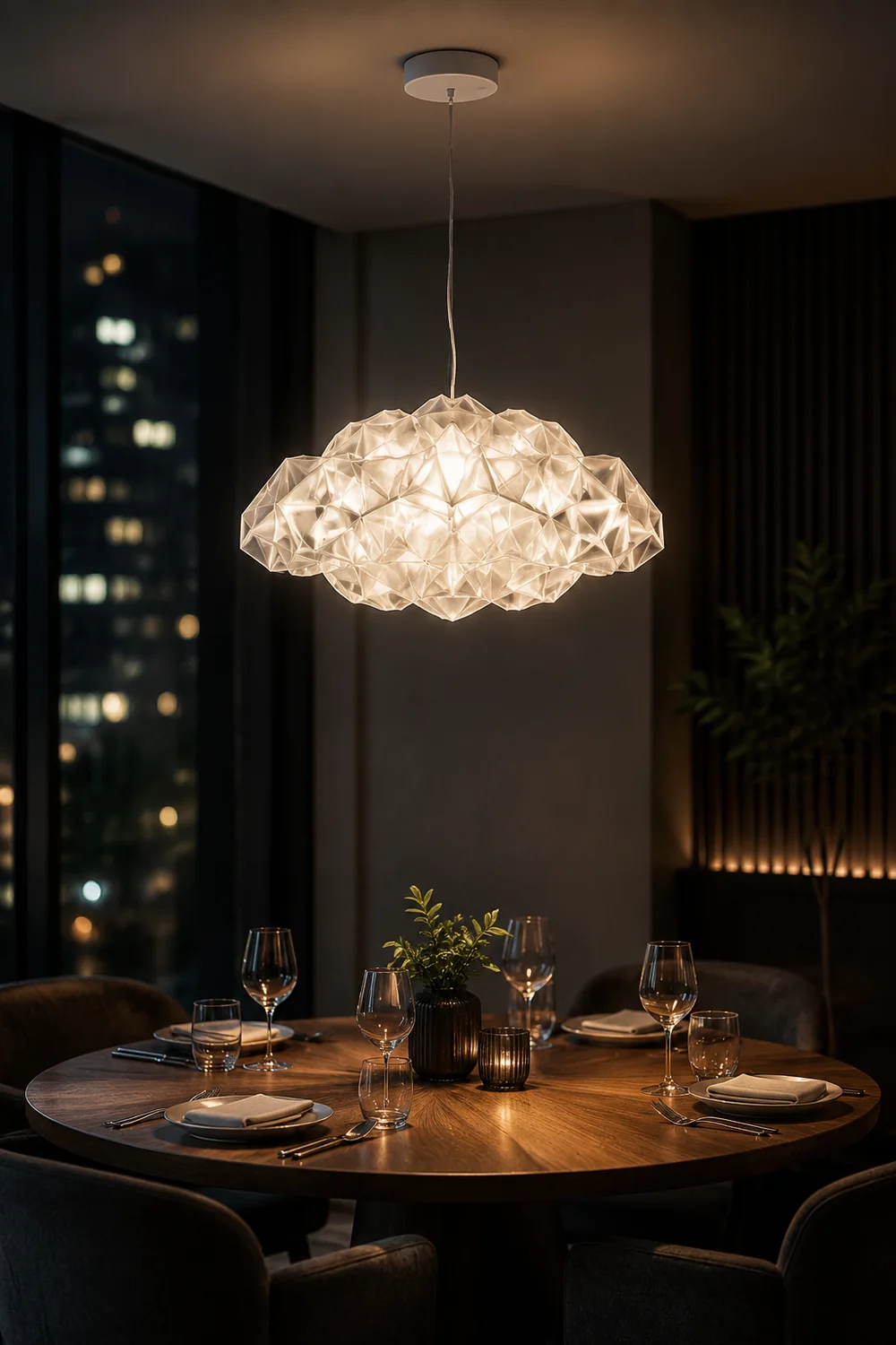 Bella Designer Modern Acrylic Pendant - Lumpaz