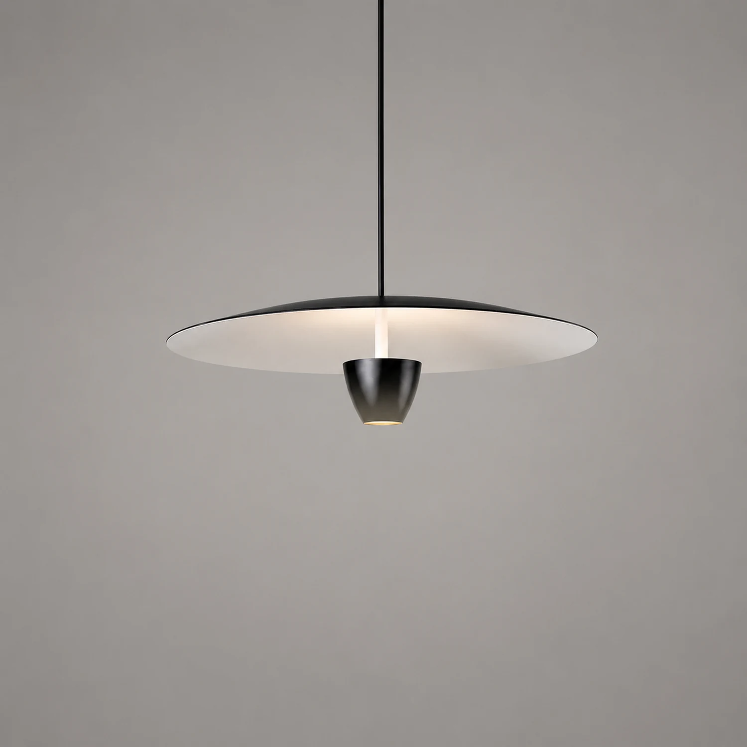 Carins Modern Nordic Metal Pendant Light, Black - Lumpaz