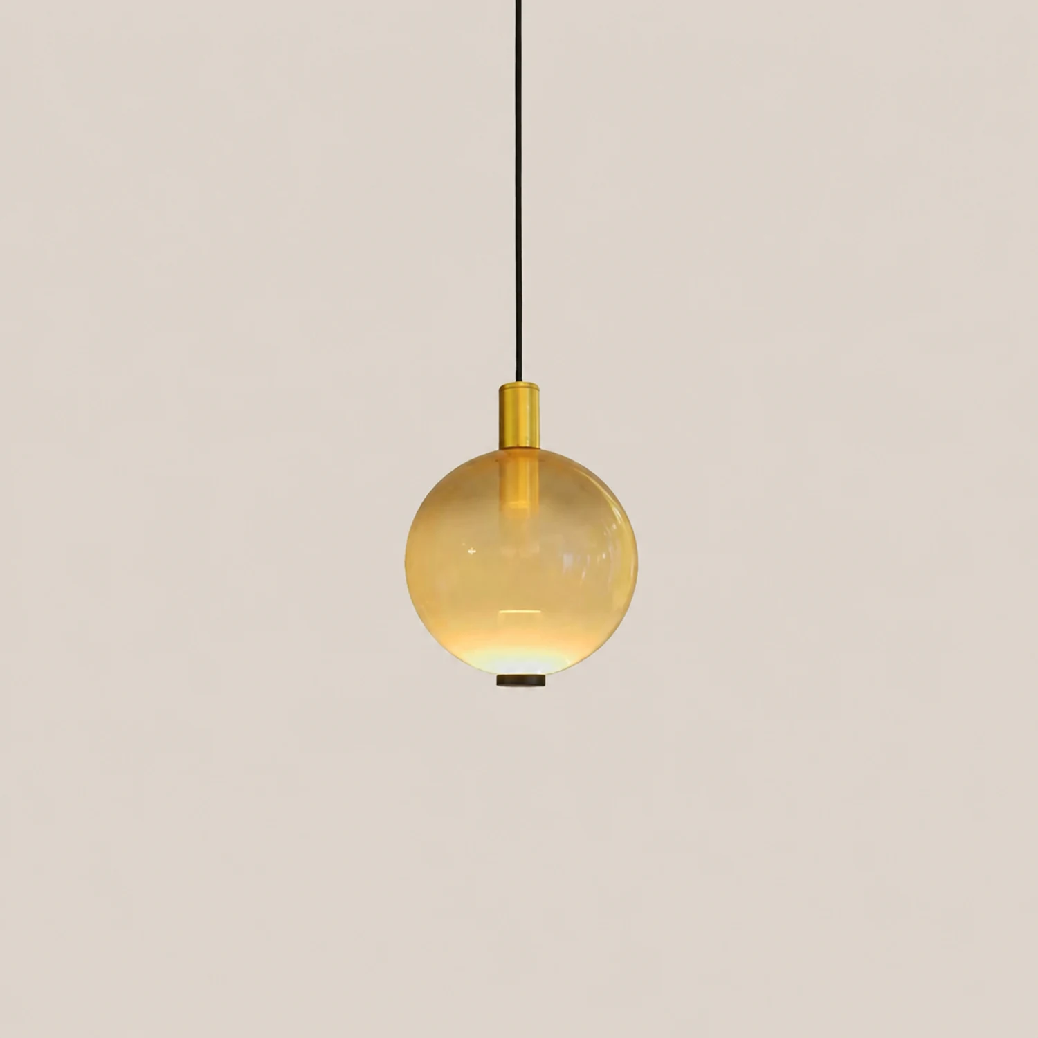 Valentina Elegant Led Pendant Light,  Multicolor, Metal/Glass, Living Room - Lumpaz