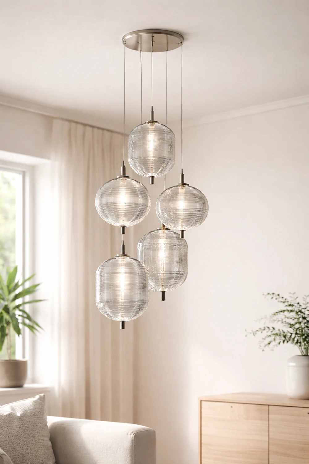Hailie Designer Art Modern Pendant Light, Black/Gold - Lumpaz