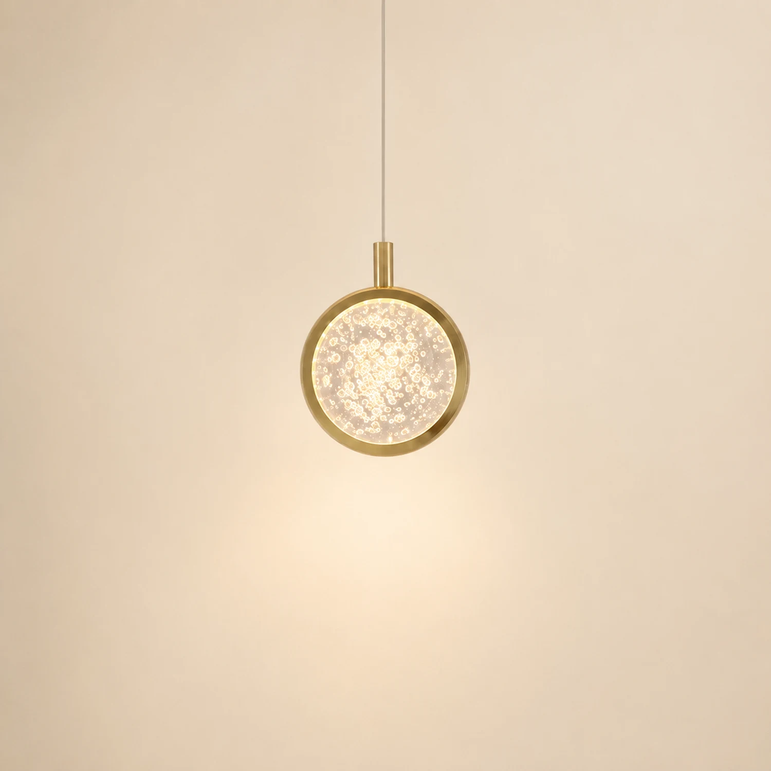 Kady Modern LED Pendant Light Crystal/Metal Living Room/Bedroom - Lumpaz
