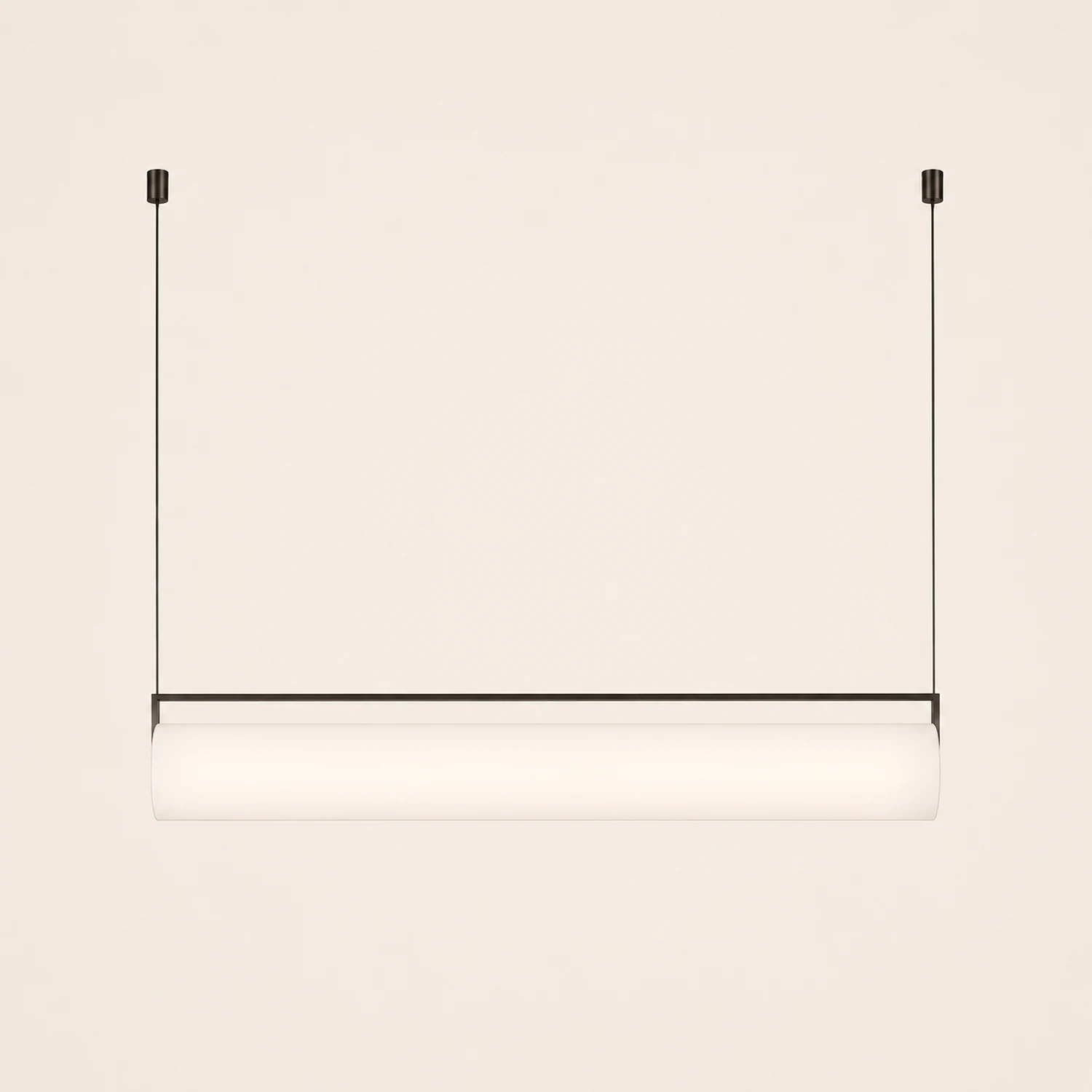 Edge Desinger Cylindrical Shape Linear Pendant Light, 36.6"/48" - Lumpaz