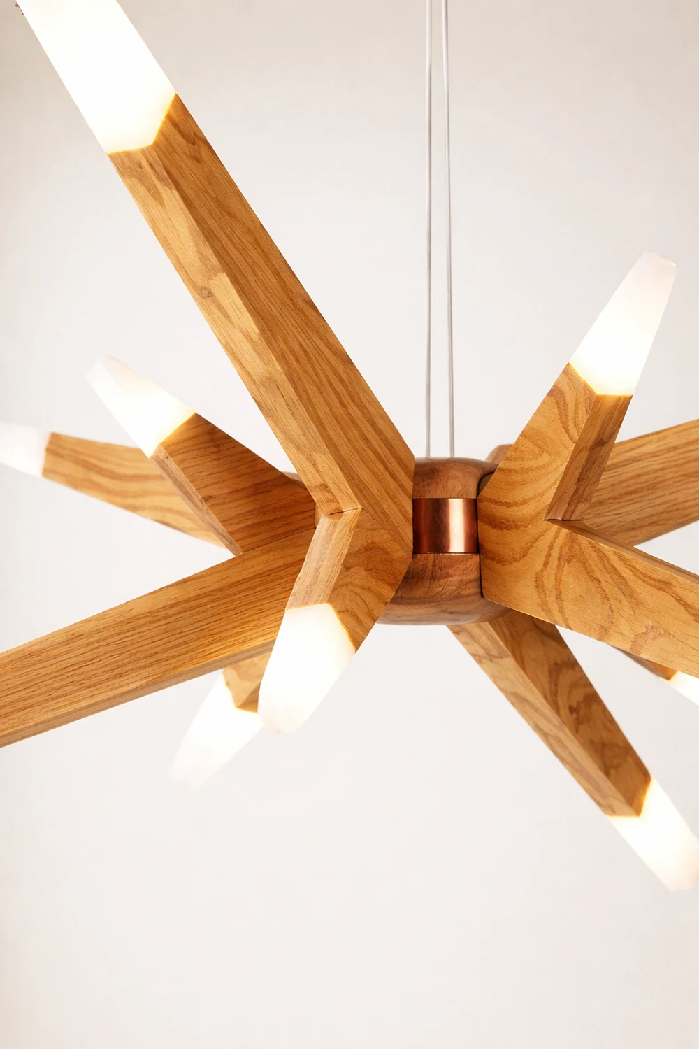 Ozawa Handmade Natural Branch Wood Pendant Light, Living Room - Lumpaz