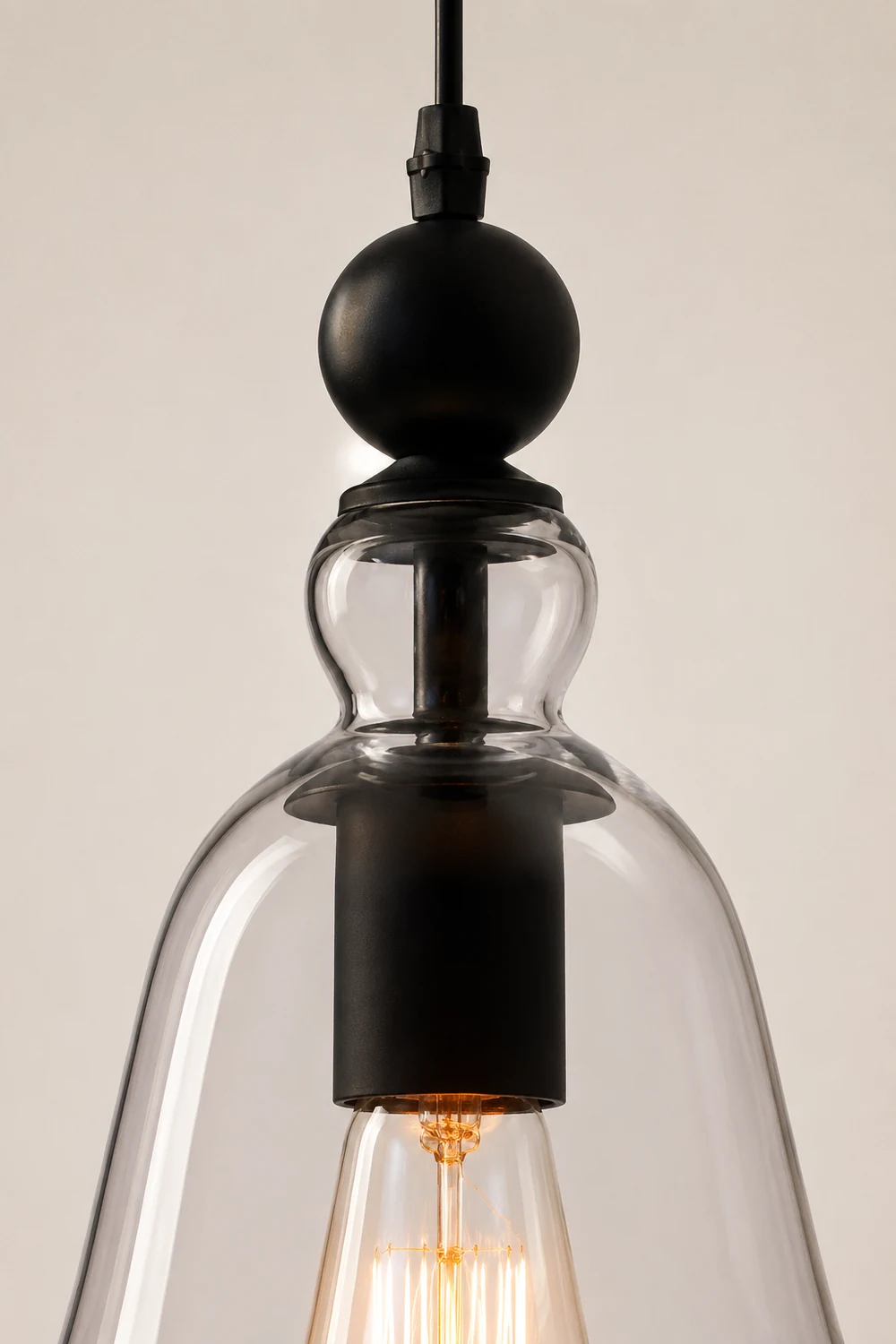 Cooley Vintage Industrial Bell Pendant Light - Lumpaz
