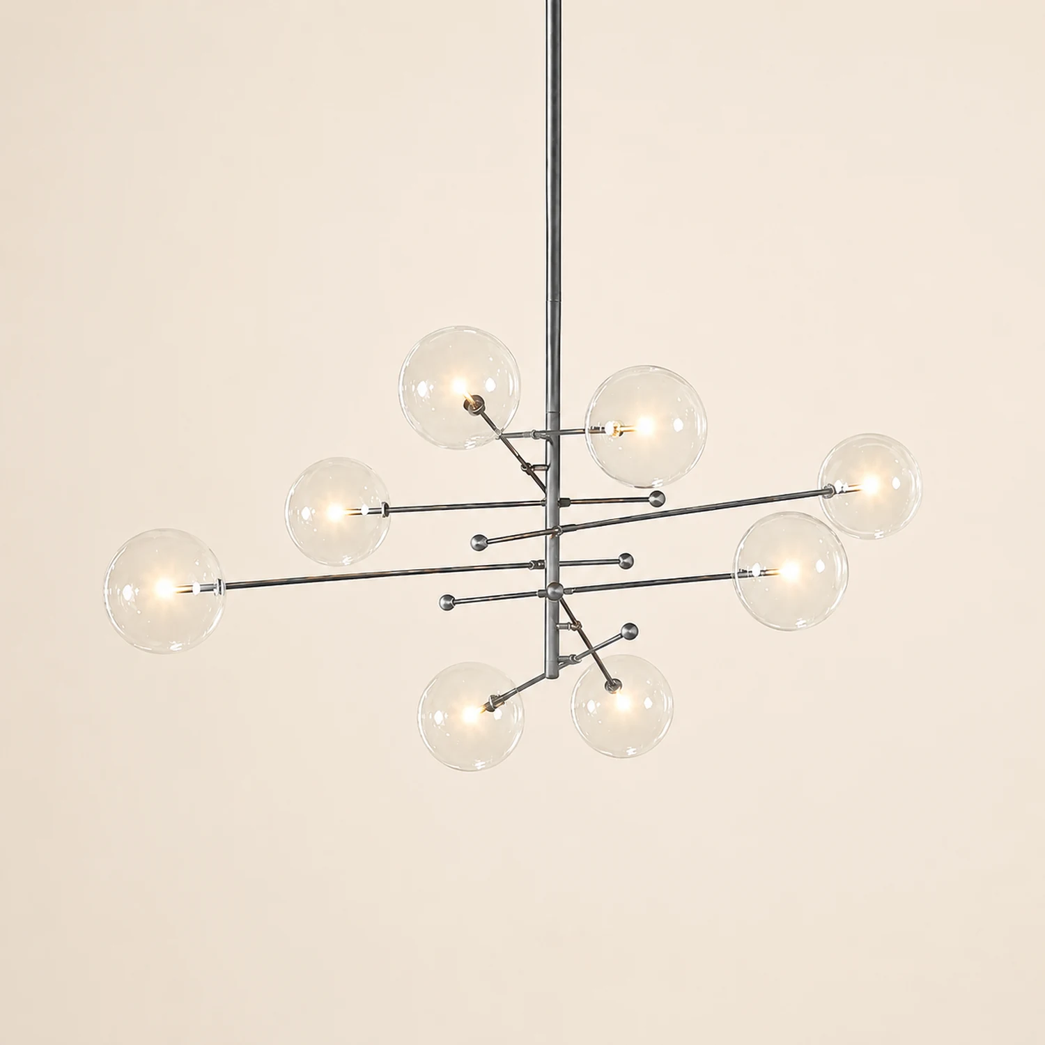 Valentina Modern Bubble  Pendant Light, Gold - Lumpaz