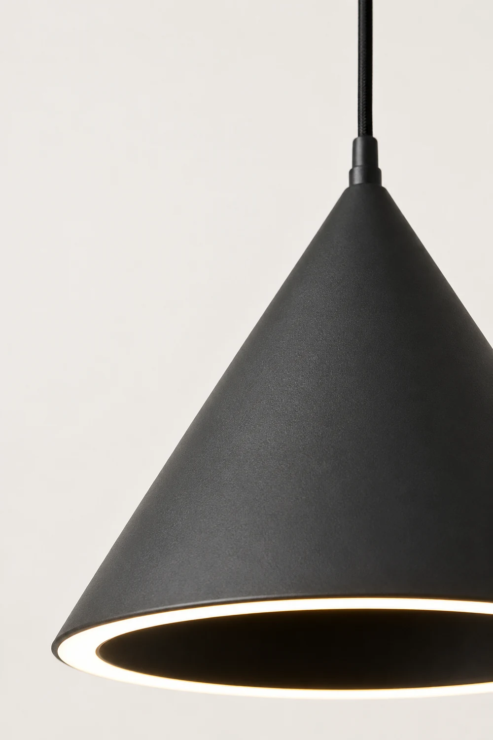 Morandi Funnel-Shape LED Pendant Light for Living Room - Lumpaz