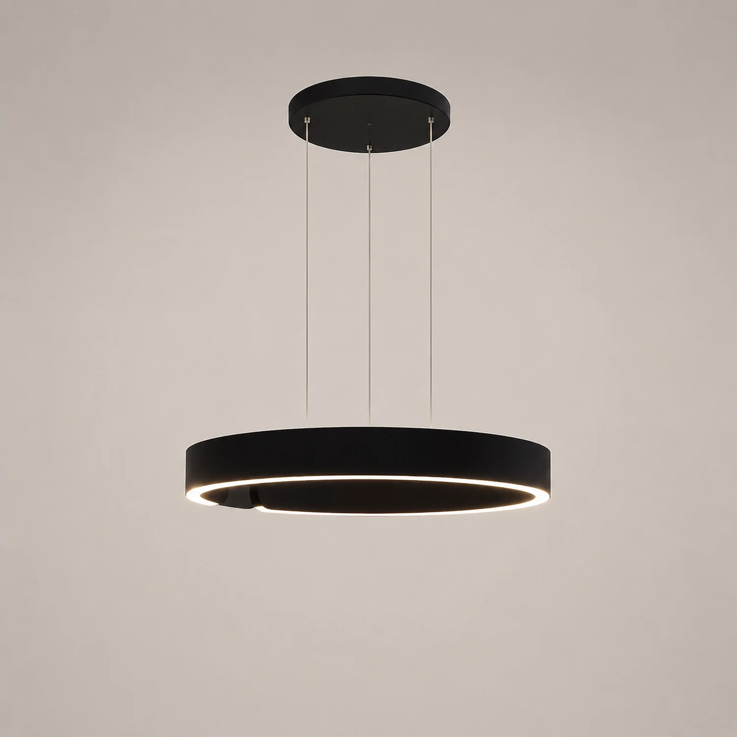 Edge Circle Pendant Light, LED, 4 Color Dining Room - Lumpaz