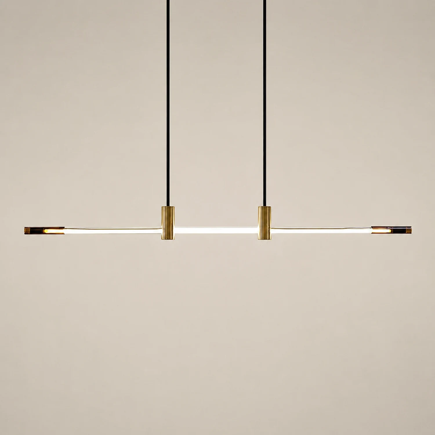 Minimalist Linear Dining Room/Bar Pendant Light - Lumpaz