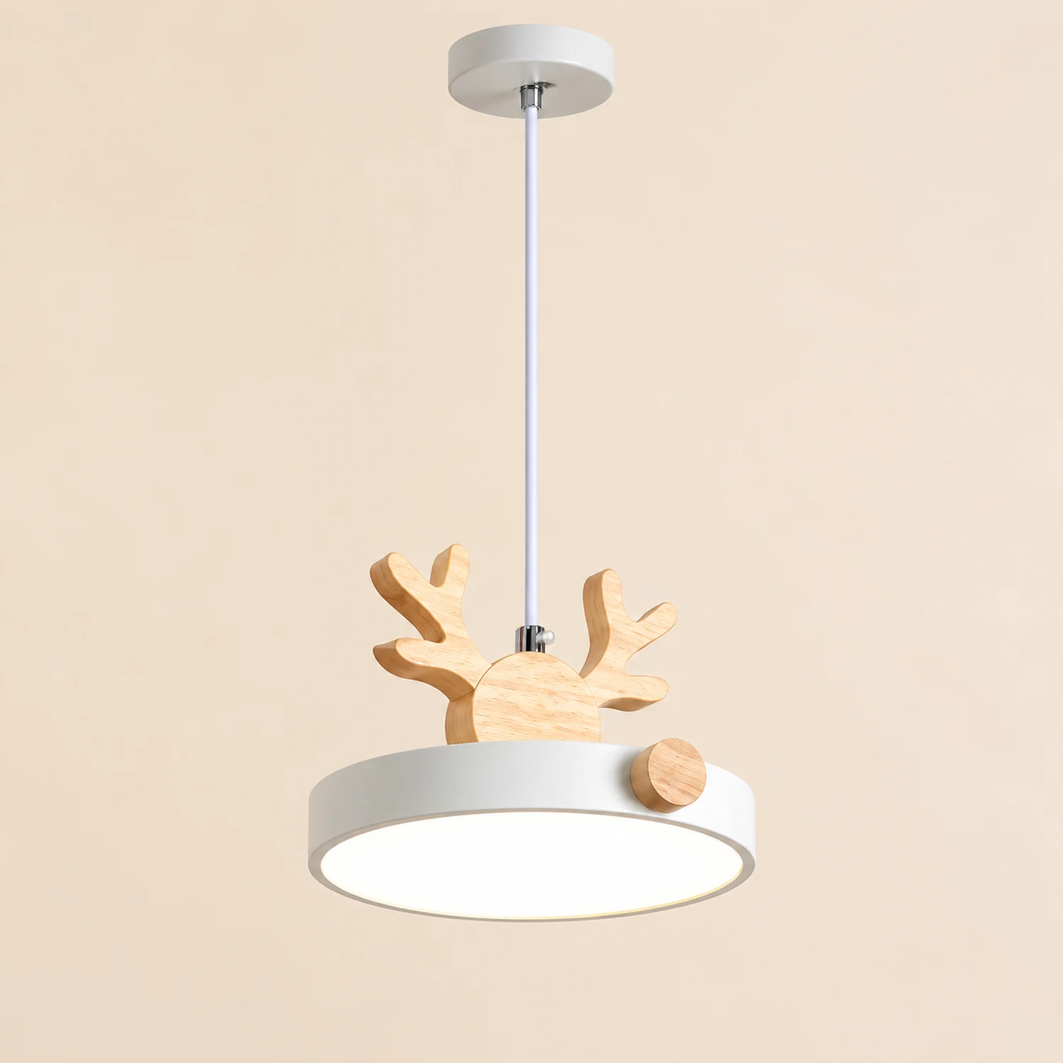Morandi Deer Cluster Pendant Light 3 Color, 1/3 Heads - Lumpaz