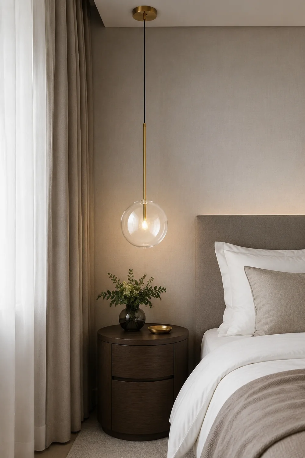 Valentina Nordic Minimalist Bubble Pendant Light - Lumpaz