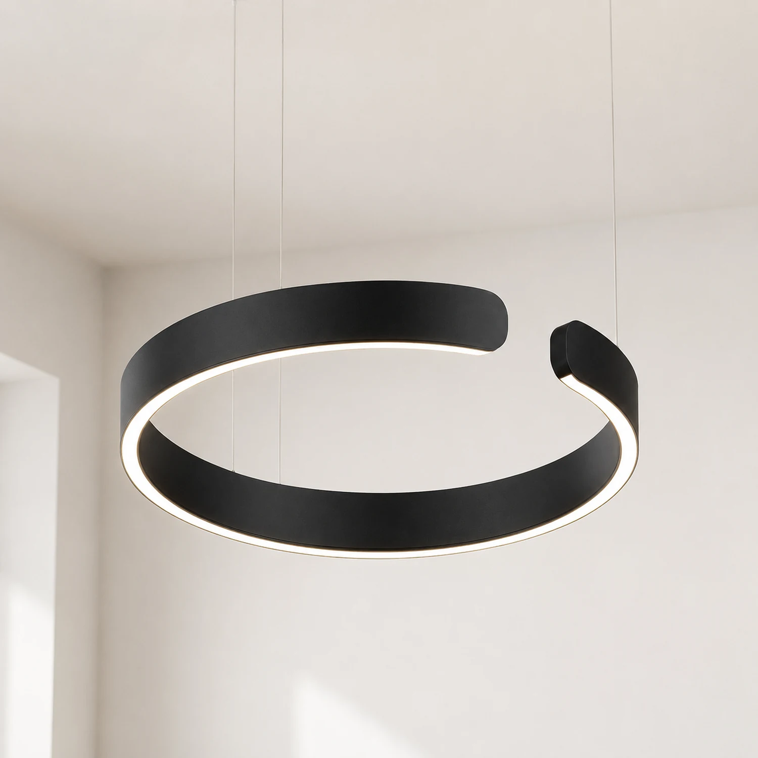 Edge Circle Pendant Light, LED, 4 Color Dining Room - Lumpaz