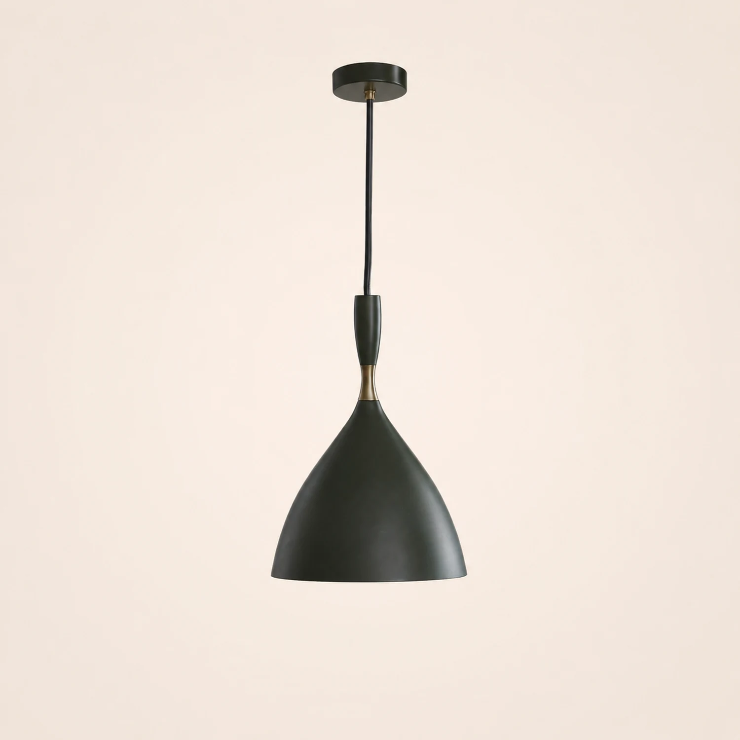 Morandi Metal Colorful Single Pendant Light Bedroom/Living Room - Lumpaz