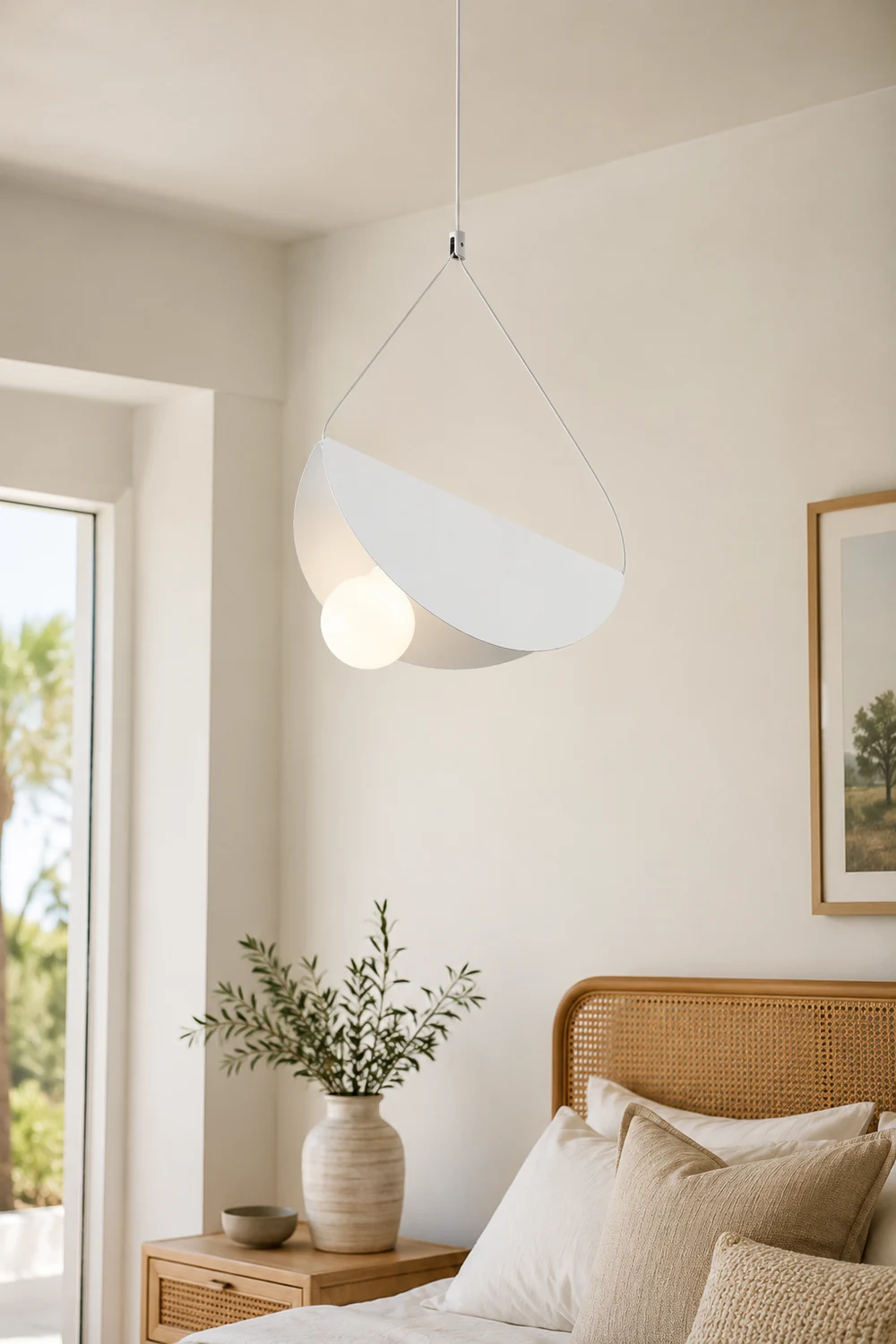 Eveline Pendant Light, 7 Color, Bedroom - Lumpaz