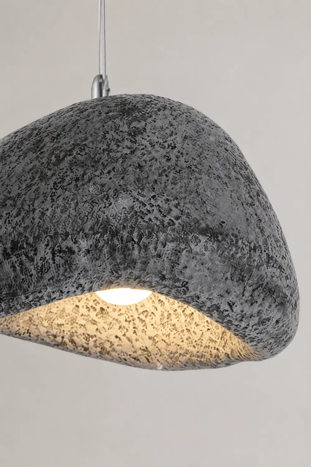 Byers Wabi Sabi Bread Shape Resin Pendant Light, Resin, 4 Color - Lumpaz