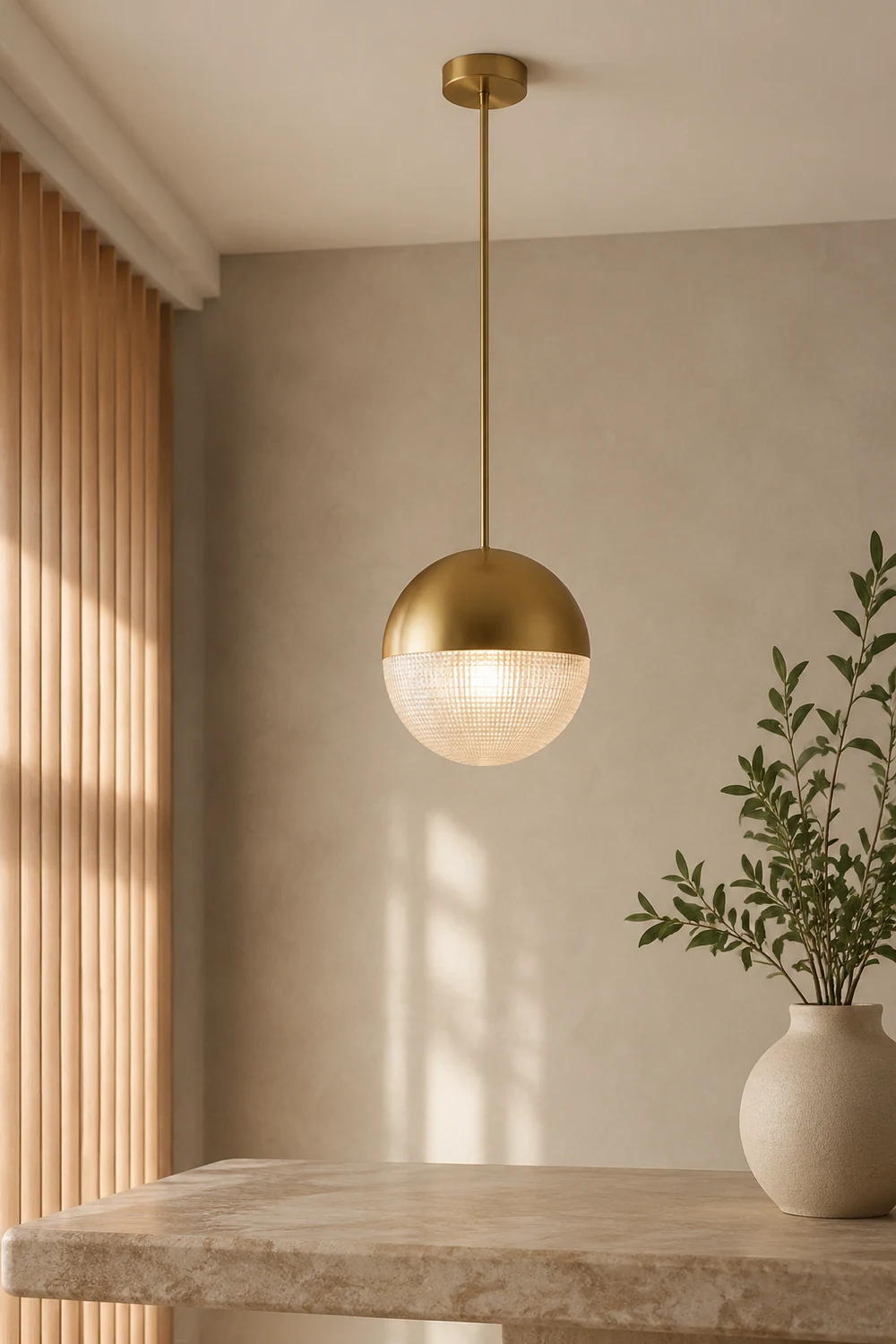 Hailie Vintage Pendant Light, Black & Gold, 7.8"/11.8" - Lumpaz