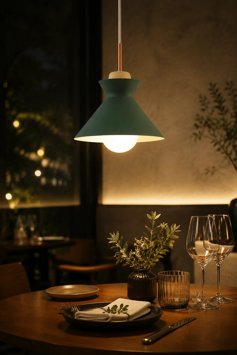 Morandi Geometric Colorful Pendant Light, Metal, Kitchen Island - Lumpaz