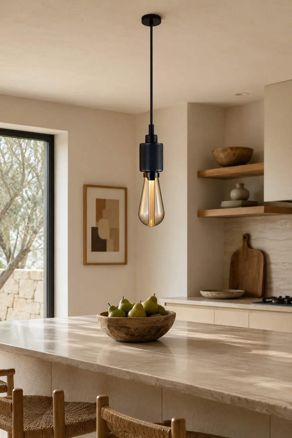 Cooley Modern Bulb Industrial Metal Pendant Light, Black/Copper/Gold/Silver - Lumpaz