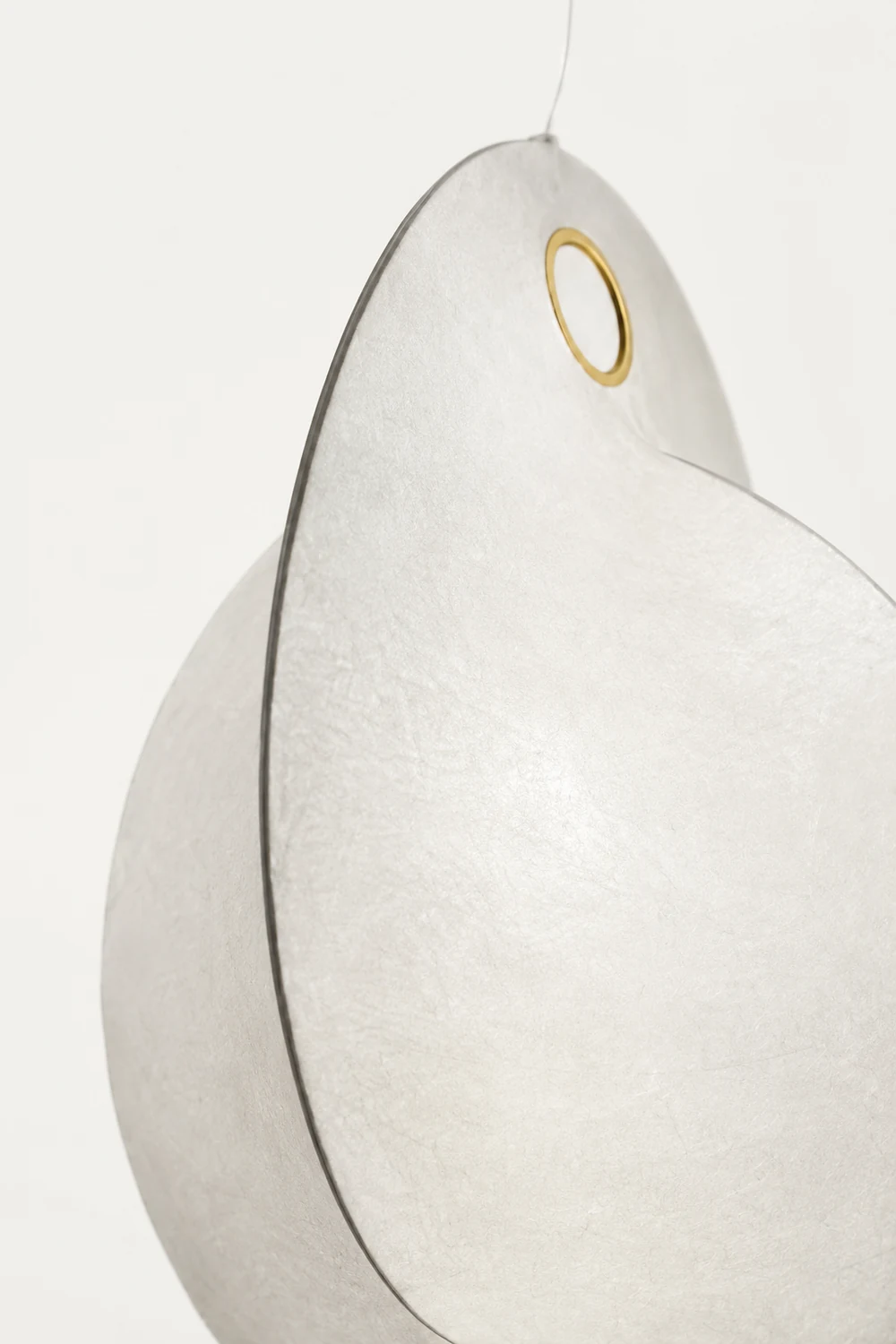 Renée Pendant Light, Fabric, 19.6" - Lumpaz