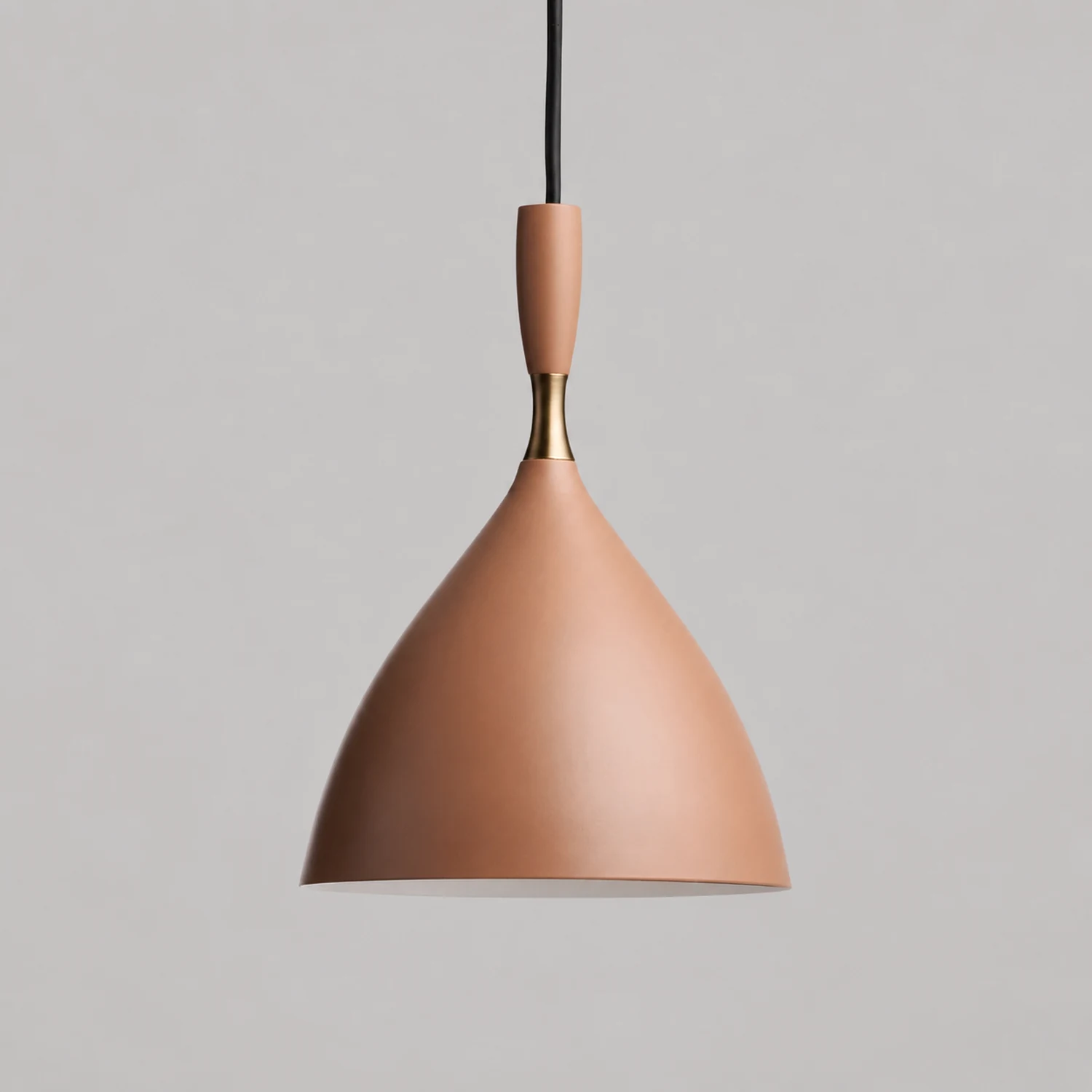 Morandi Metal Colorful Single Pendant Light Bedroom/Living Room - Lumpaz