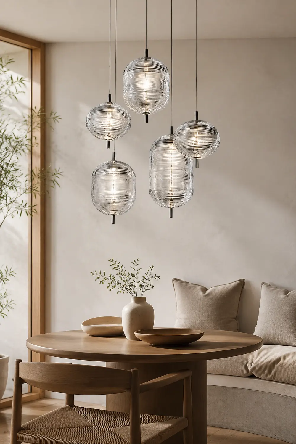 Hailie Designer Art Modern Pendant Light, Black/Gold - Lumpaz