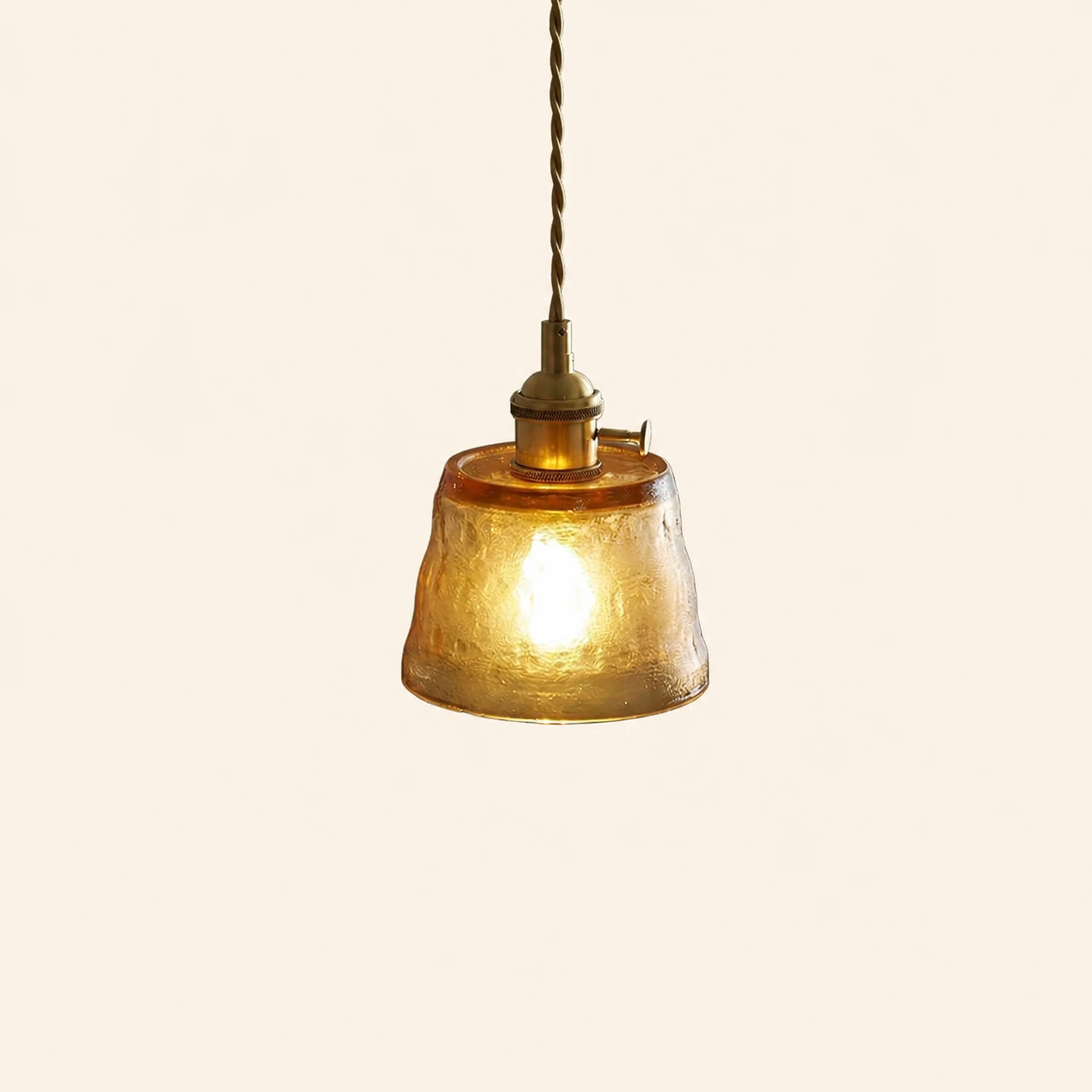 Hailie Modern Nordic Kitchen Island Glass Pendant Light, Brown/Green/Clear/Blue - Lumpaz