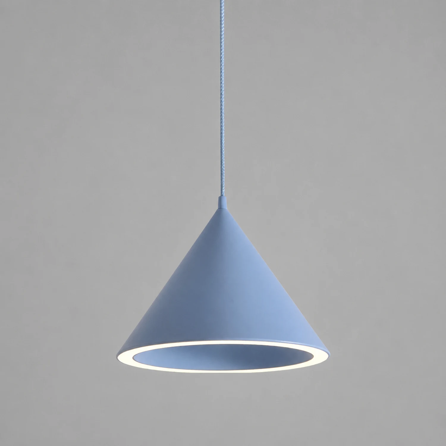 Morandi Funnel-Shape LED Pendant Light for Living Room - Lumpaz