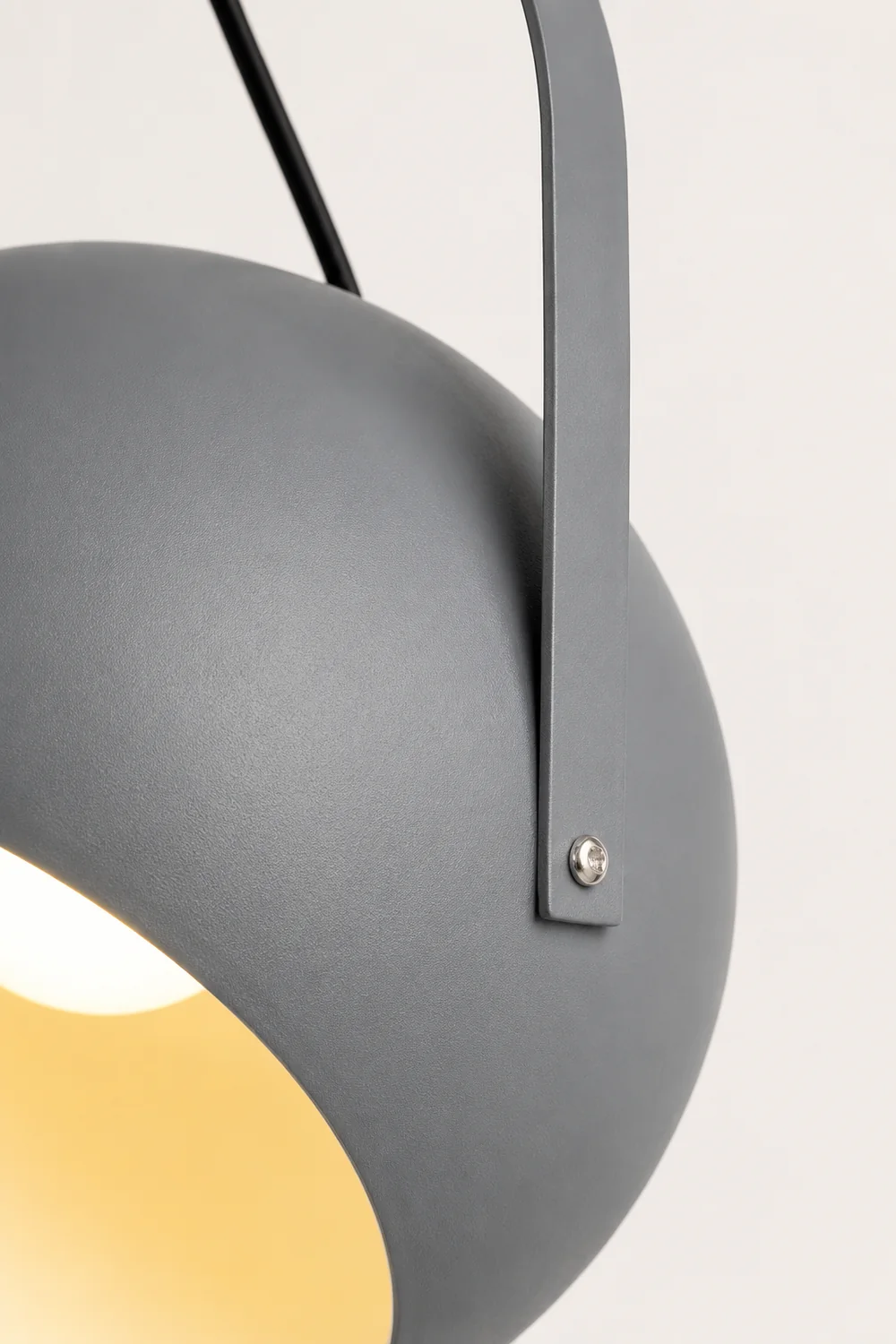 Morandi Colorful Art Deco Pendant Light, Spherical, Metal, Bedroom - Lumpaz