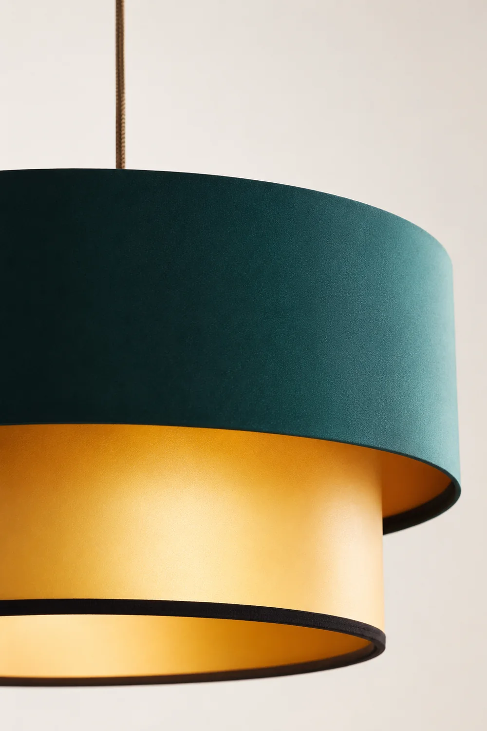 Morandi Double-layer Pendant Light Bedroom, Living Room - Lumpaz