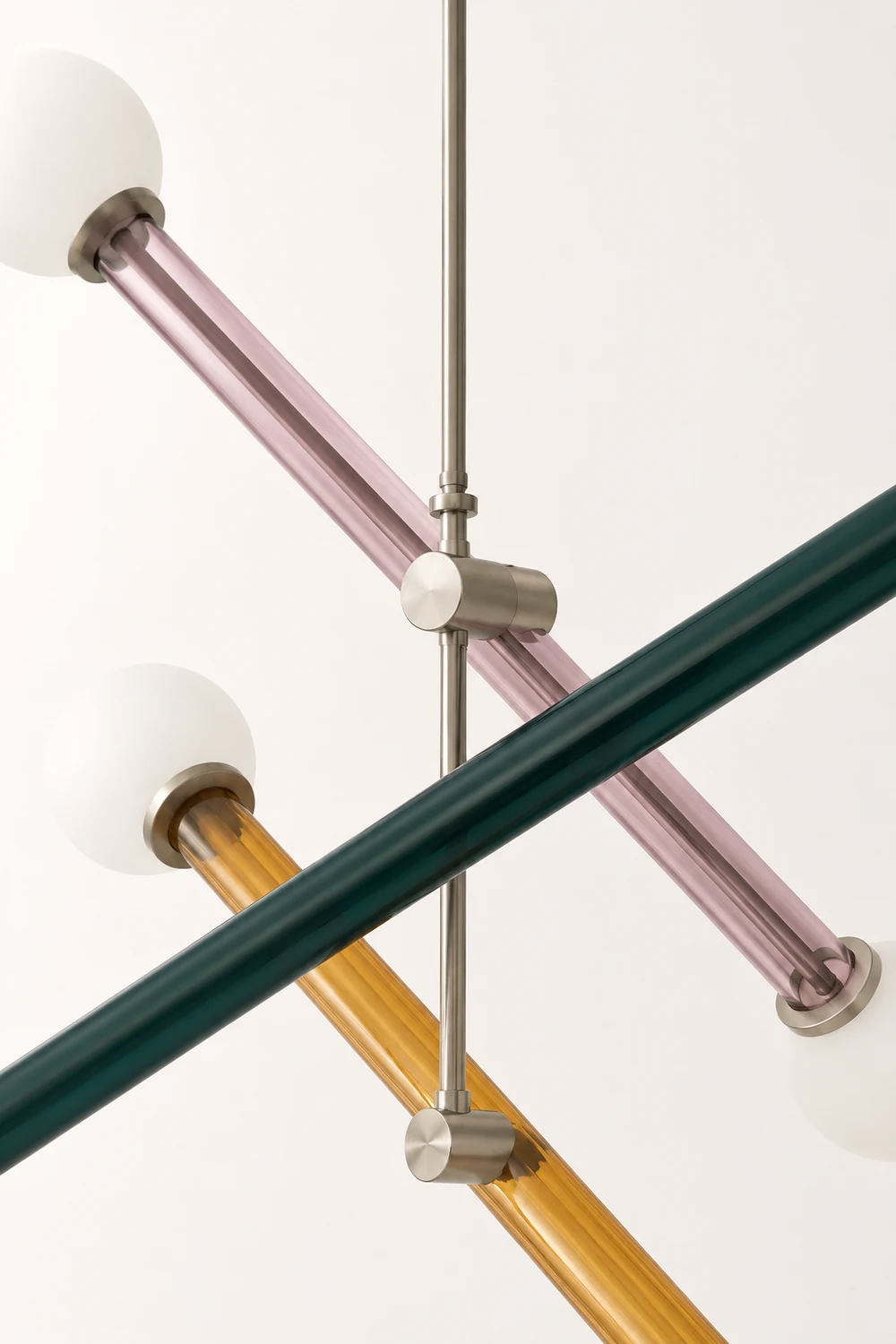 Avi Modern Metal/Glass Creative Children Bedroom Pendant Light Adjustable - Lumpaz