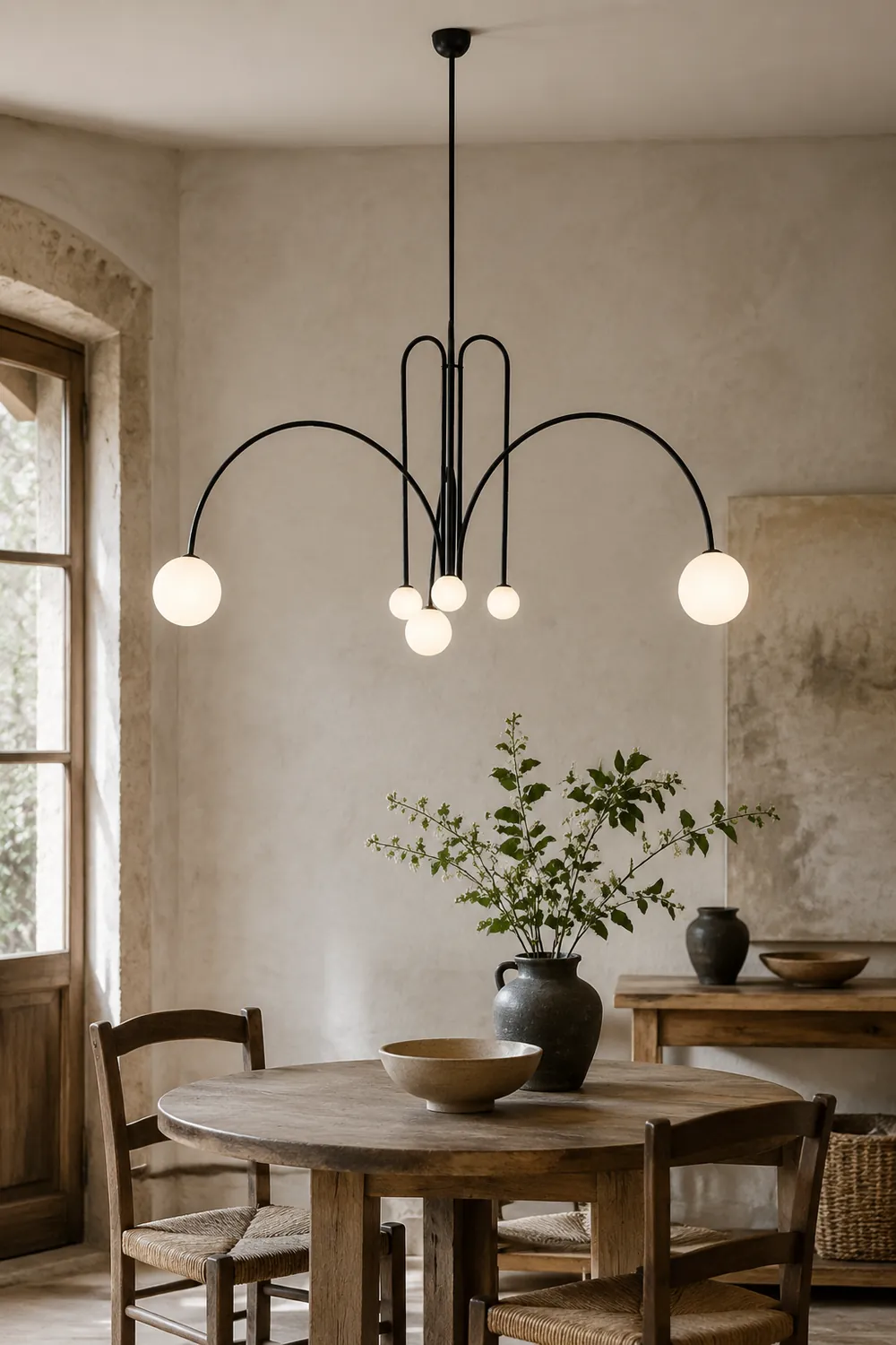 Avi Double Layer White Glass Pendant Light - Lumpaz