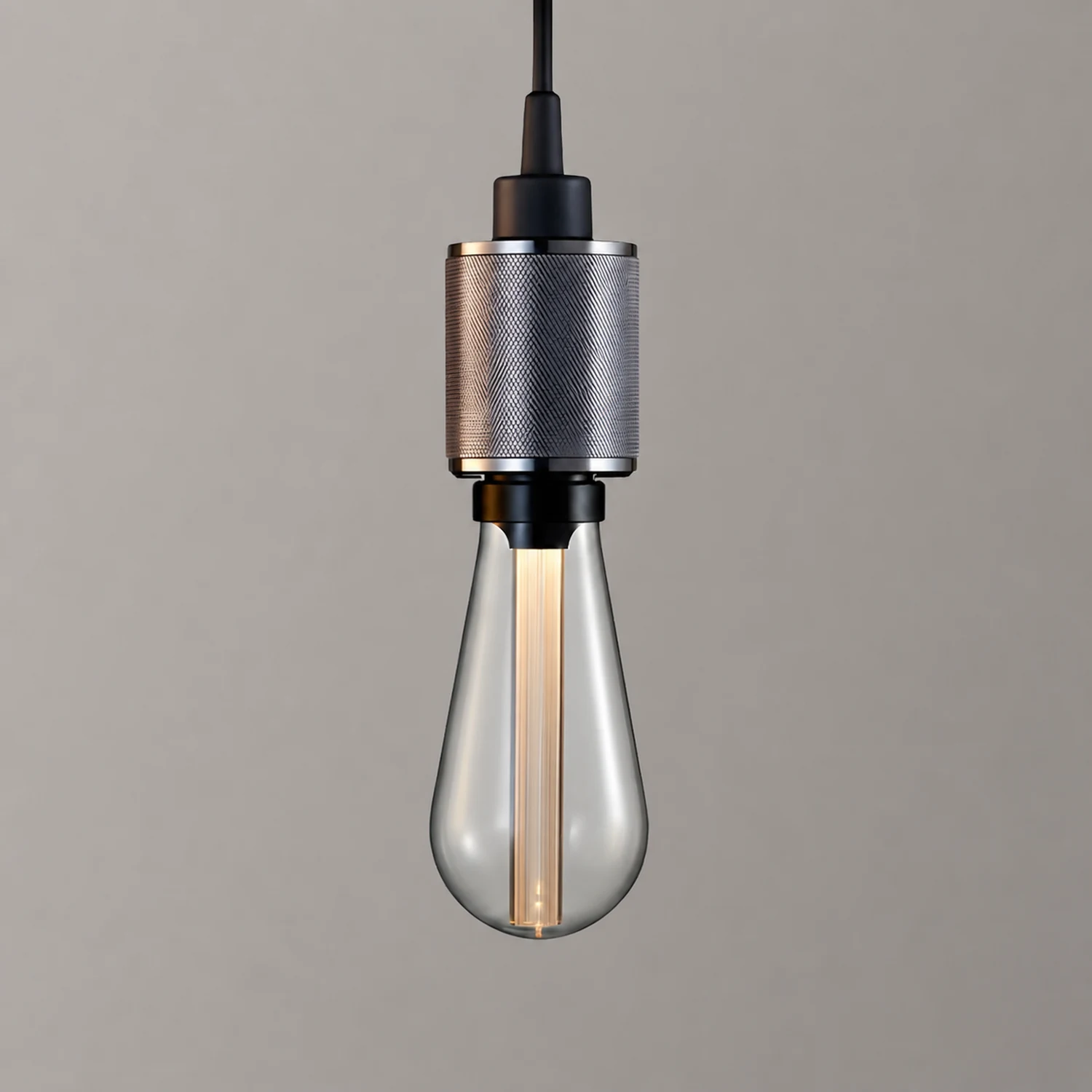 Cooley Modern Bulb Industrial Metal Pendant Light, Black/Copper/Gold/Silver - Lumpaz