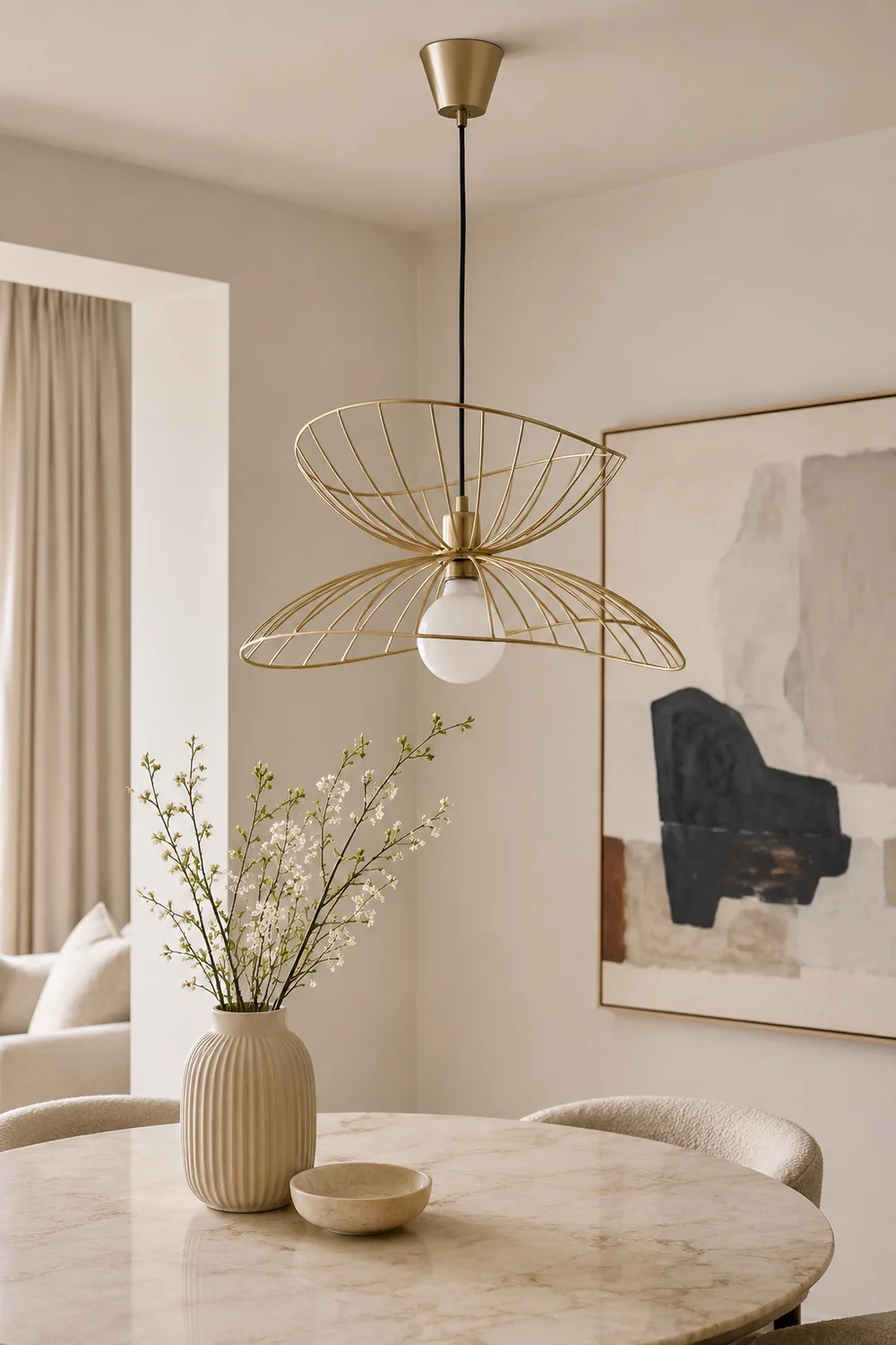 Ray Metal Pendant Light - Lumpaz
