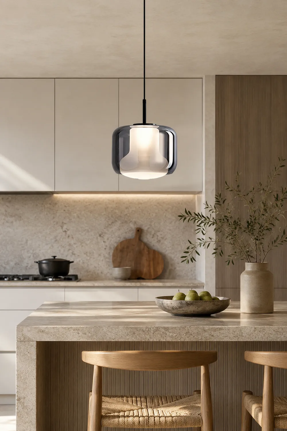 Titan Glass Pendant Lamp - Lumpaz