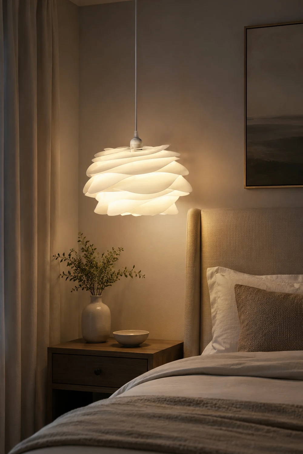 Rose Floral Pendant Light - Lumpaz