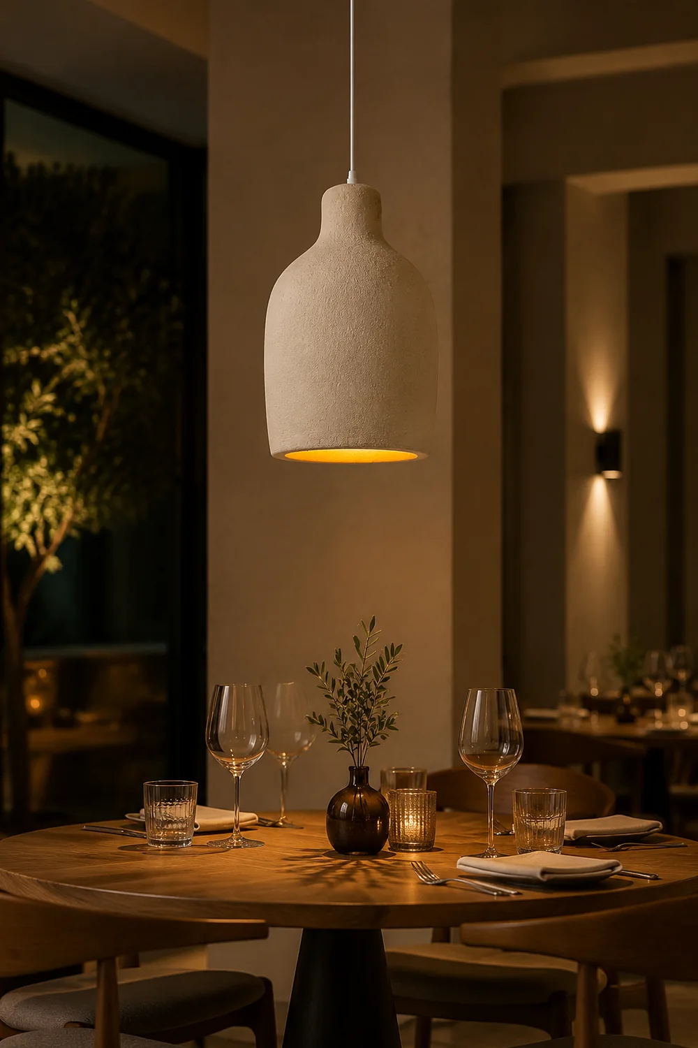 Barrel Shape Pendant Light - Lumpaz