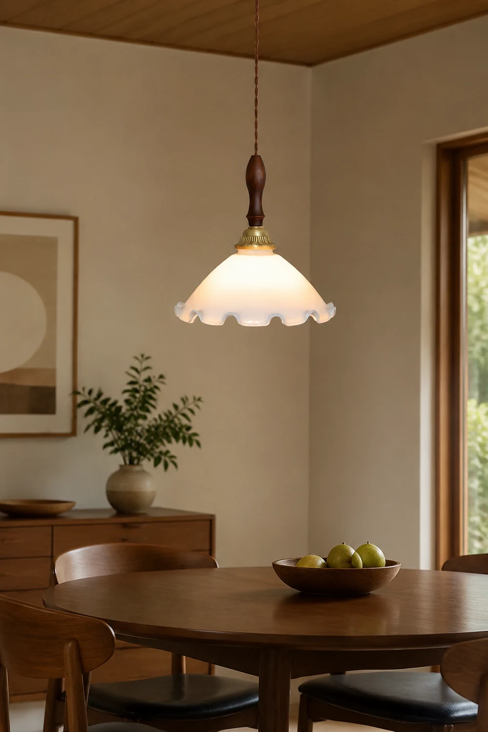 Milky Flower Pendant Light - Lumpaz