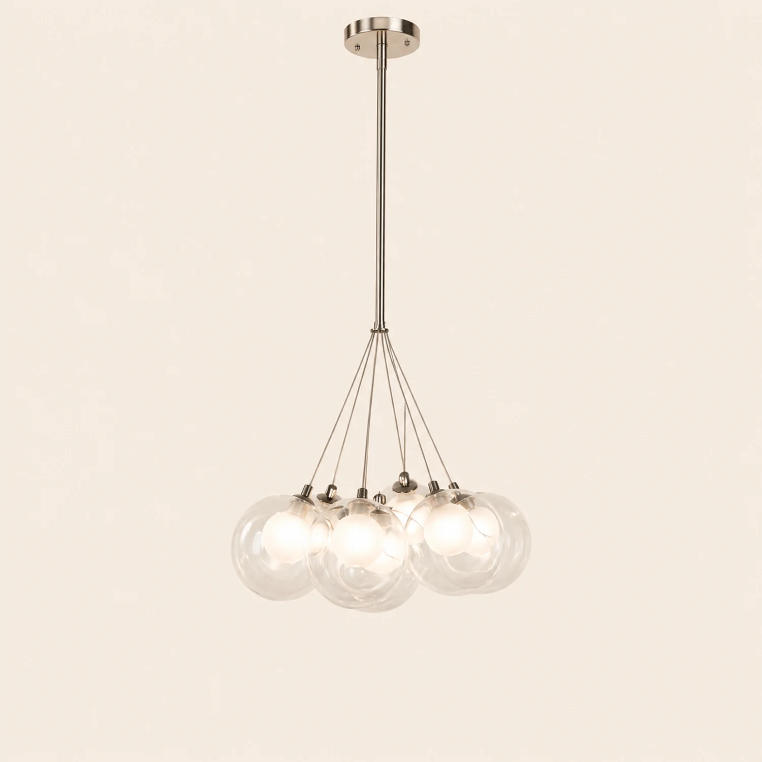 Valentina Modern Bubble Acylic Pendant Light, 5 Style - Lumpaz
