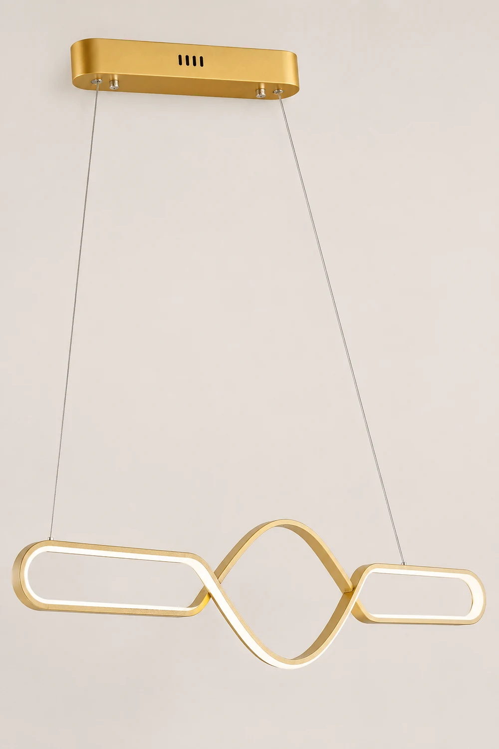Bouvet Nordic Geometric Cross-Linear Pendant Light - Lumpaz