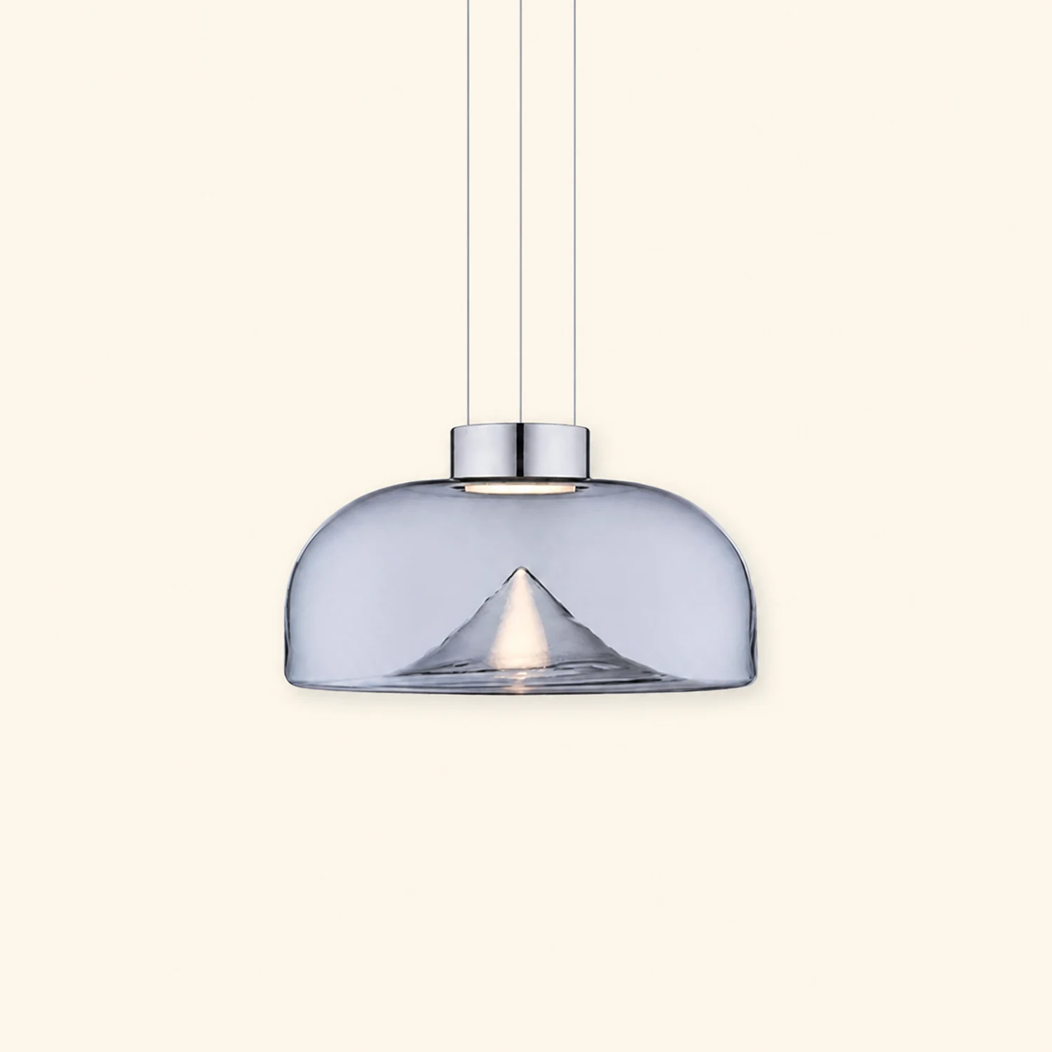 Herbert Modern Mountain Glass Pendant Light - Lumpaz
