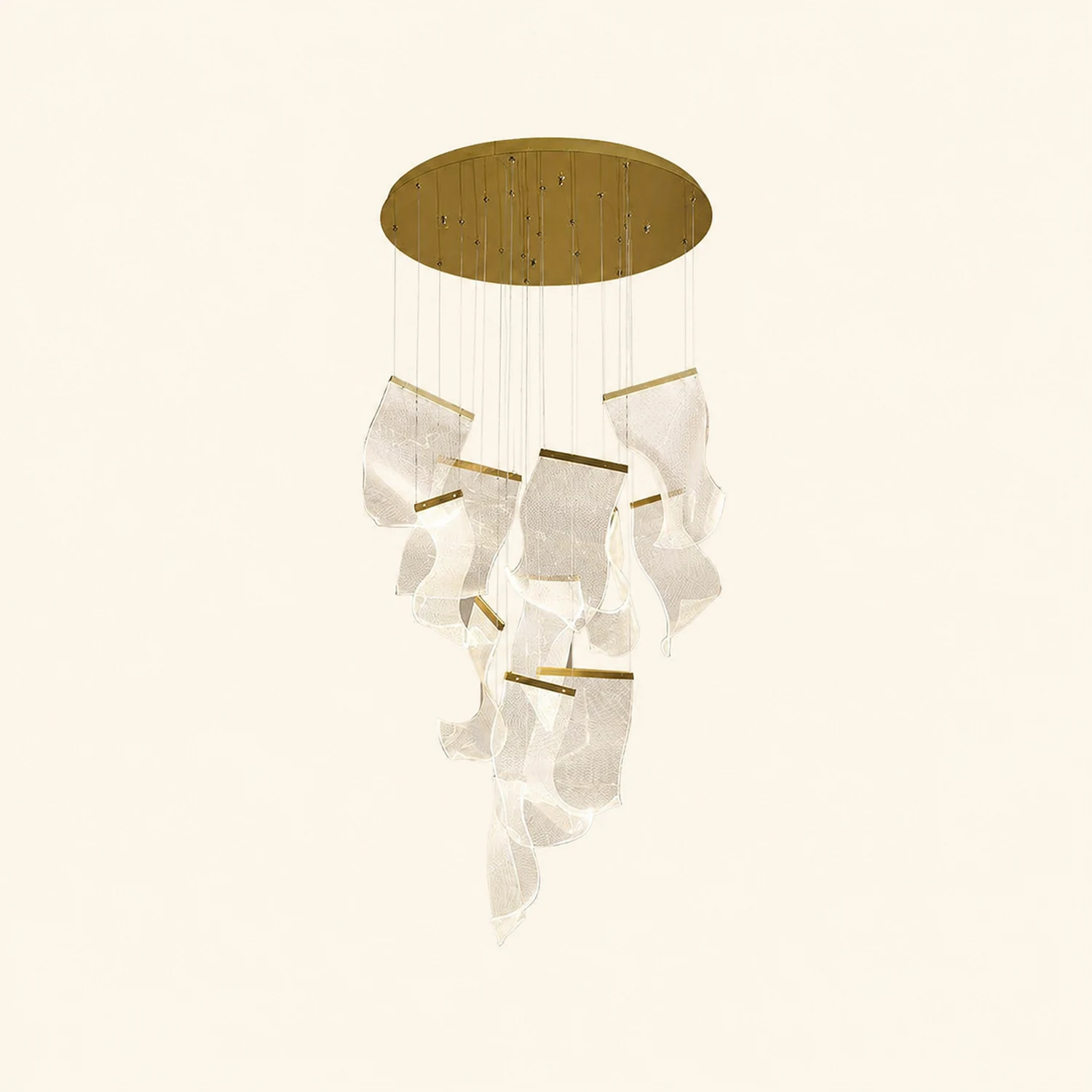 Acrylic LED Chandelier - Lumpaz