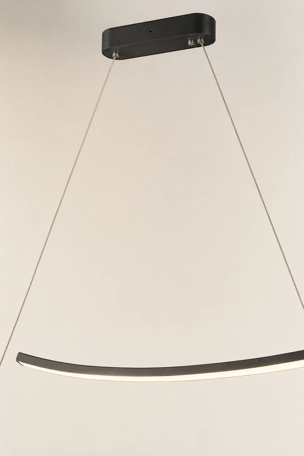 Minimalist Linear Metal Pendant Light - Lumpaz
