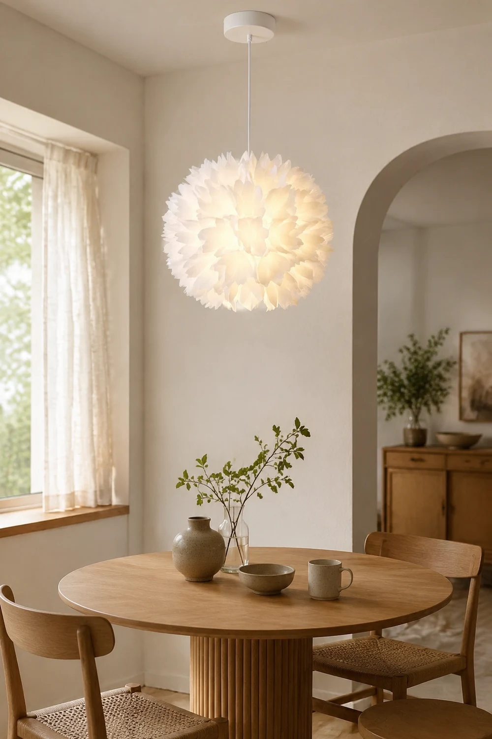 Flowers Ball Pendant Light - Lumpaz