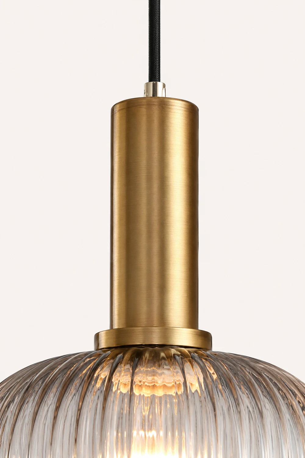 Hailie Pendant Light Crystal, Moru Glass, Cognac/Green/Gray, Kitchen Island - Lumpaz