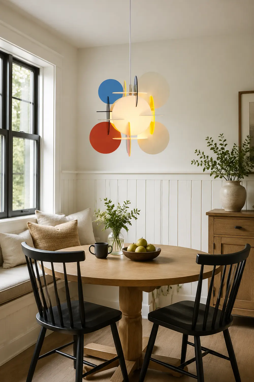 Morandi Modern Colorful Art Creative Pendant Light, Metal/Acrylic - Lumpaz