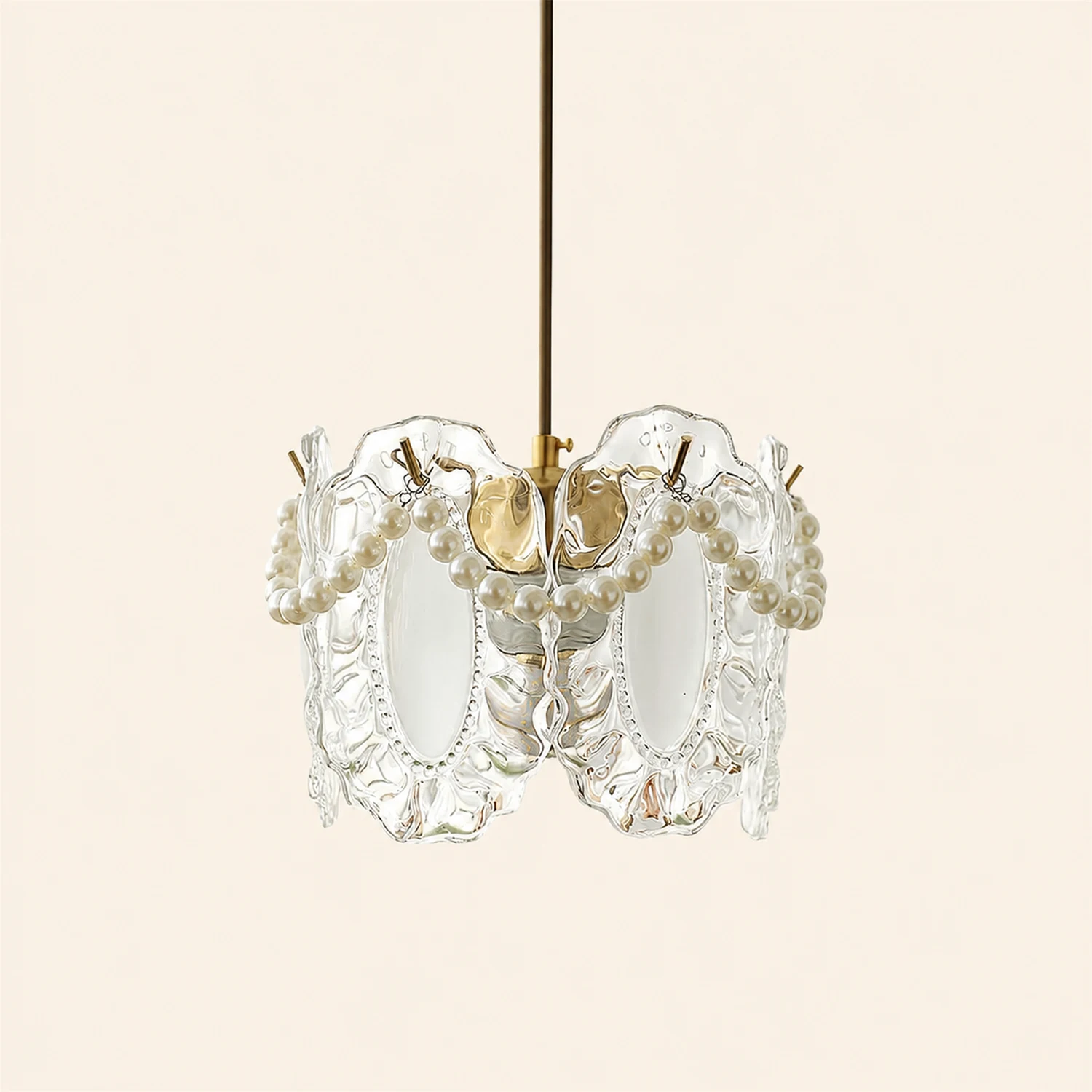 Floral Glass Pendant Lamp - Lumpaz