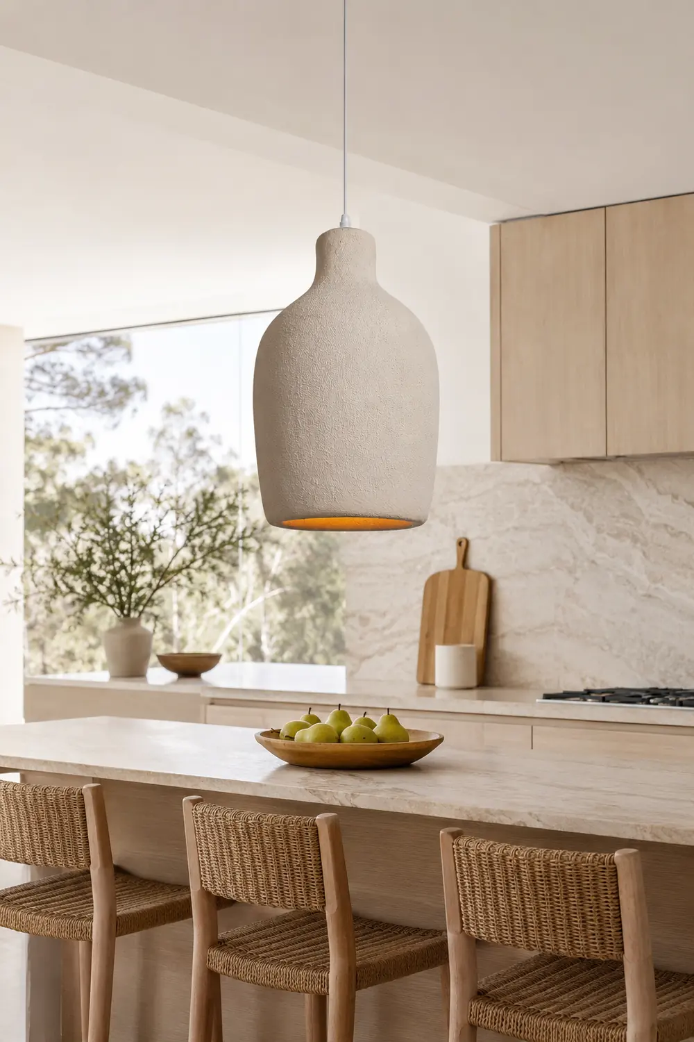 Barrel Shape Pendant Light - Lumpaz