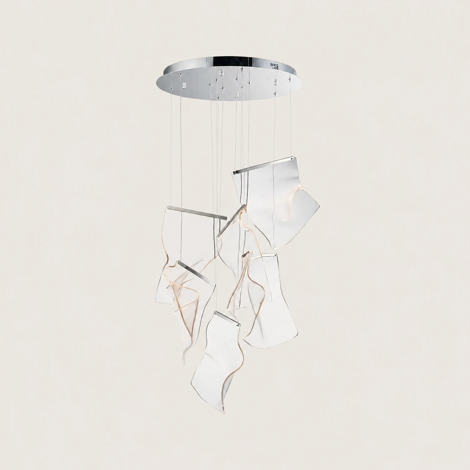 Acrylic LED Chandelier - Lumpaz