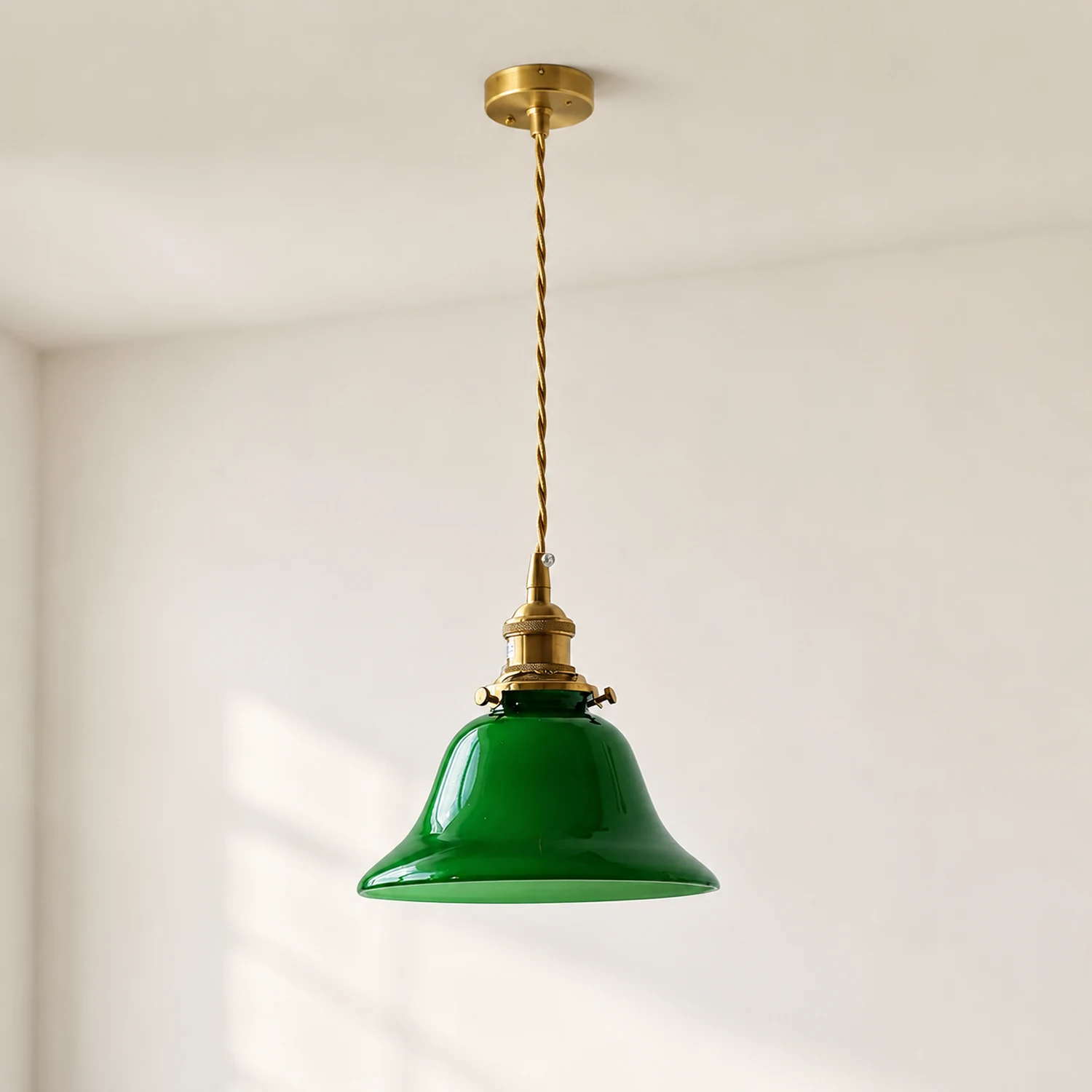 Green Bell Pendant Light - Lumpaz