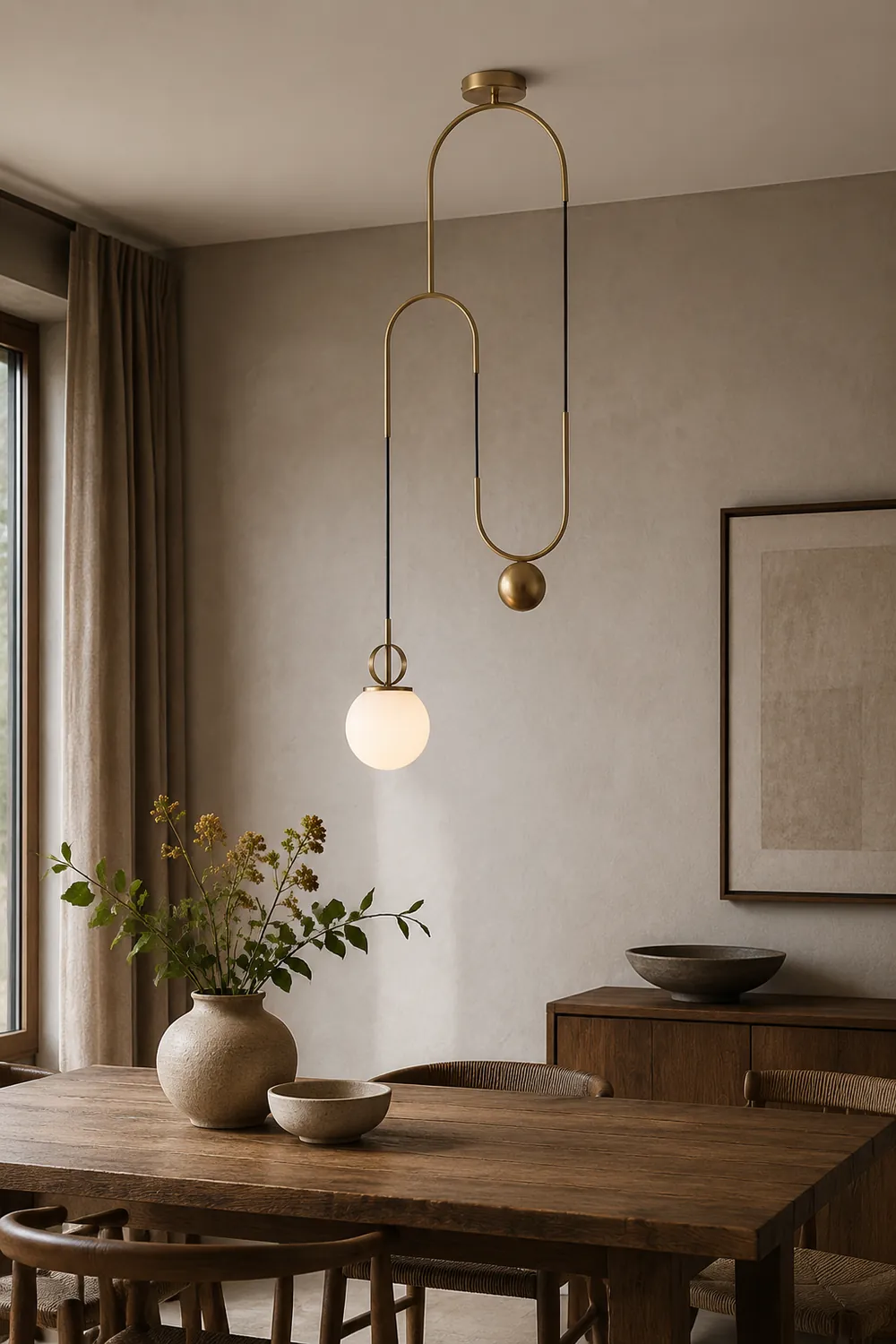 Glass Ball Pendant Lamp - Lumpaz